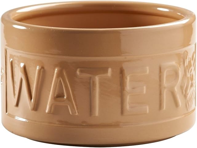 Mason Cash Lettered Water Bowl for Dogs, Cane, 15 cm