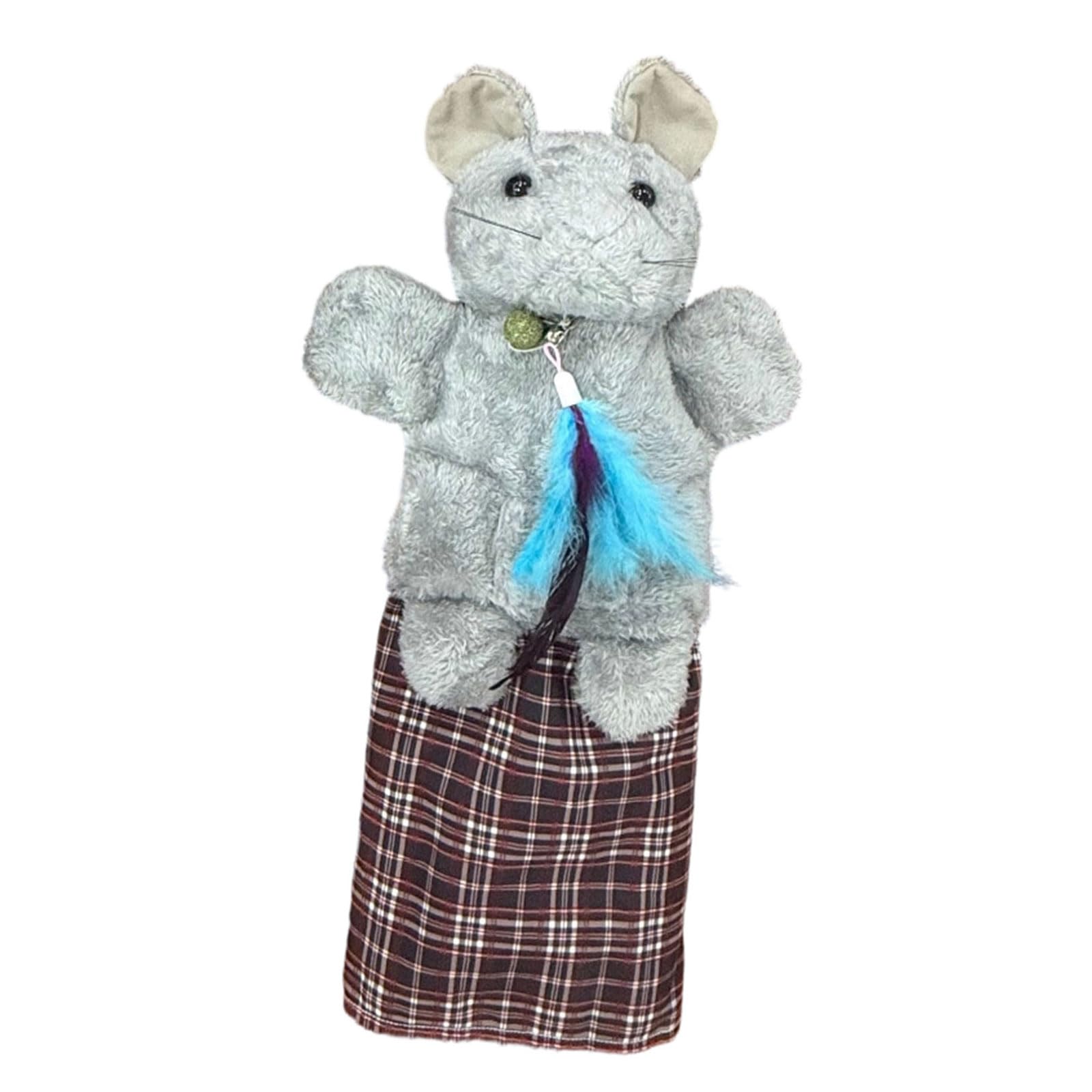 PANGBOER Giocattolo marionette per gatti lottatori in tessuto morbido con struttura pelosa per giochi graffi e display per soggiorno Giocattolo multifunzionale per decorazioni per gatti