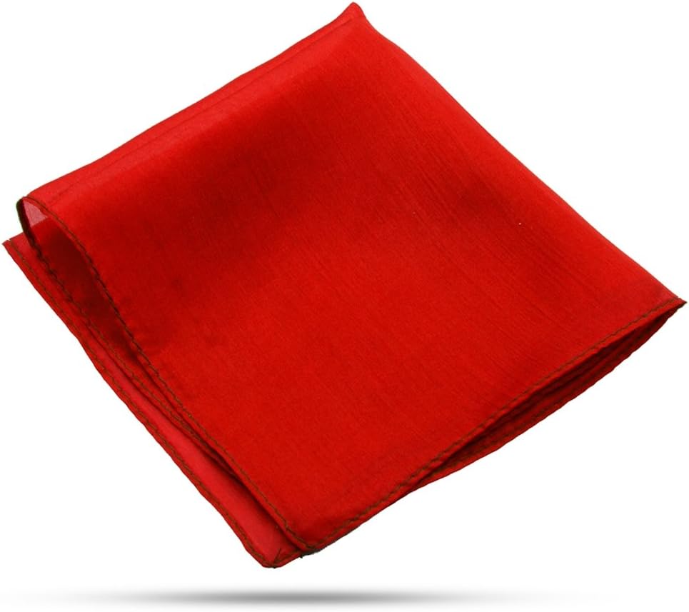 Magic Makers Professional Grade 18 Inch Magician's Silk - Red