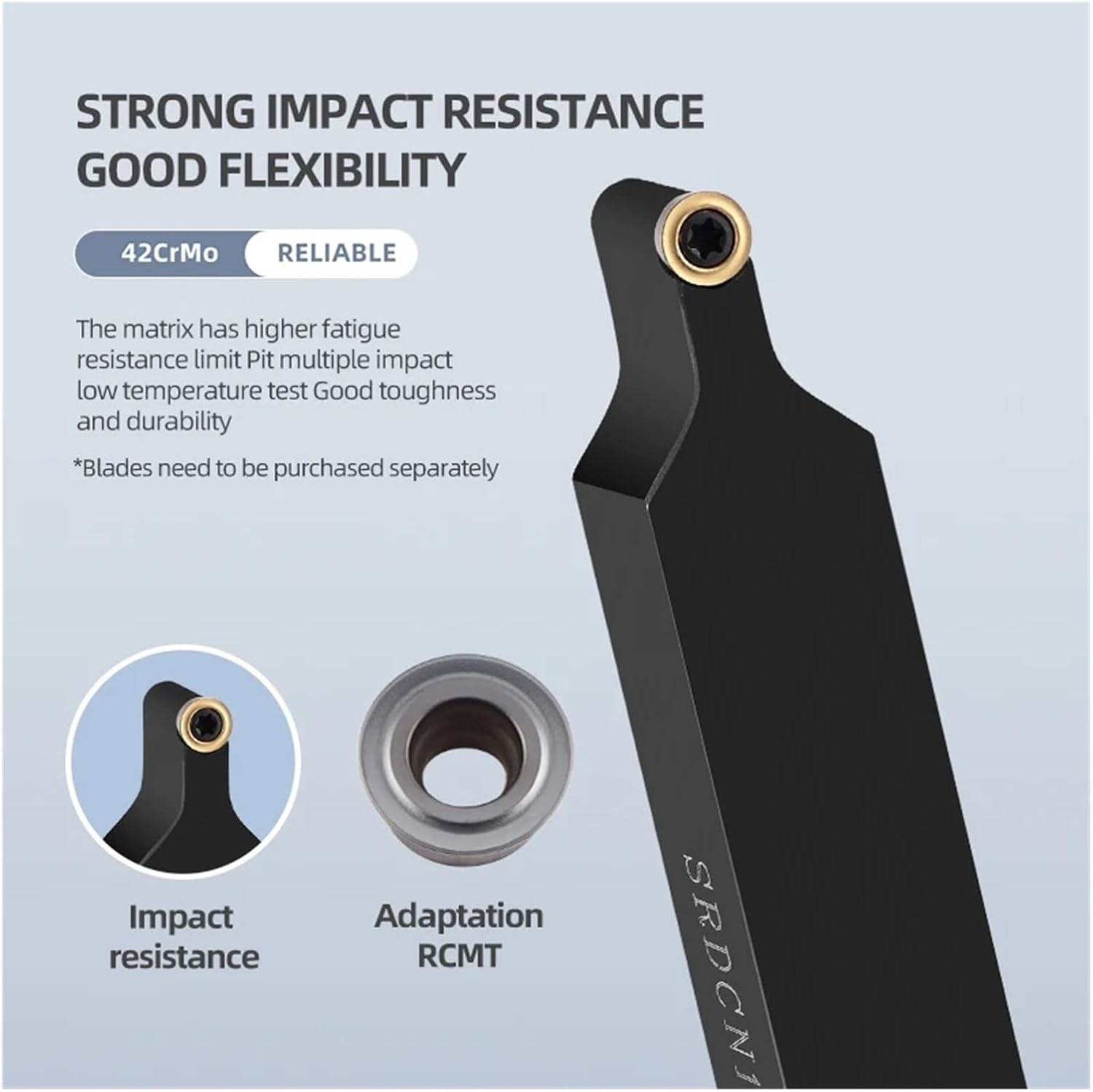 Turning Holders SRDCN2020K06 SRDCN1616H06 SRDCN2525M10 SRDCN 1616 SRDCN1212 SRDCN2020 SRDCN2525 External Tunring Tool Holder Lathe Cutter(SRDCN2020K12)