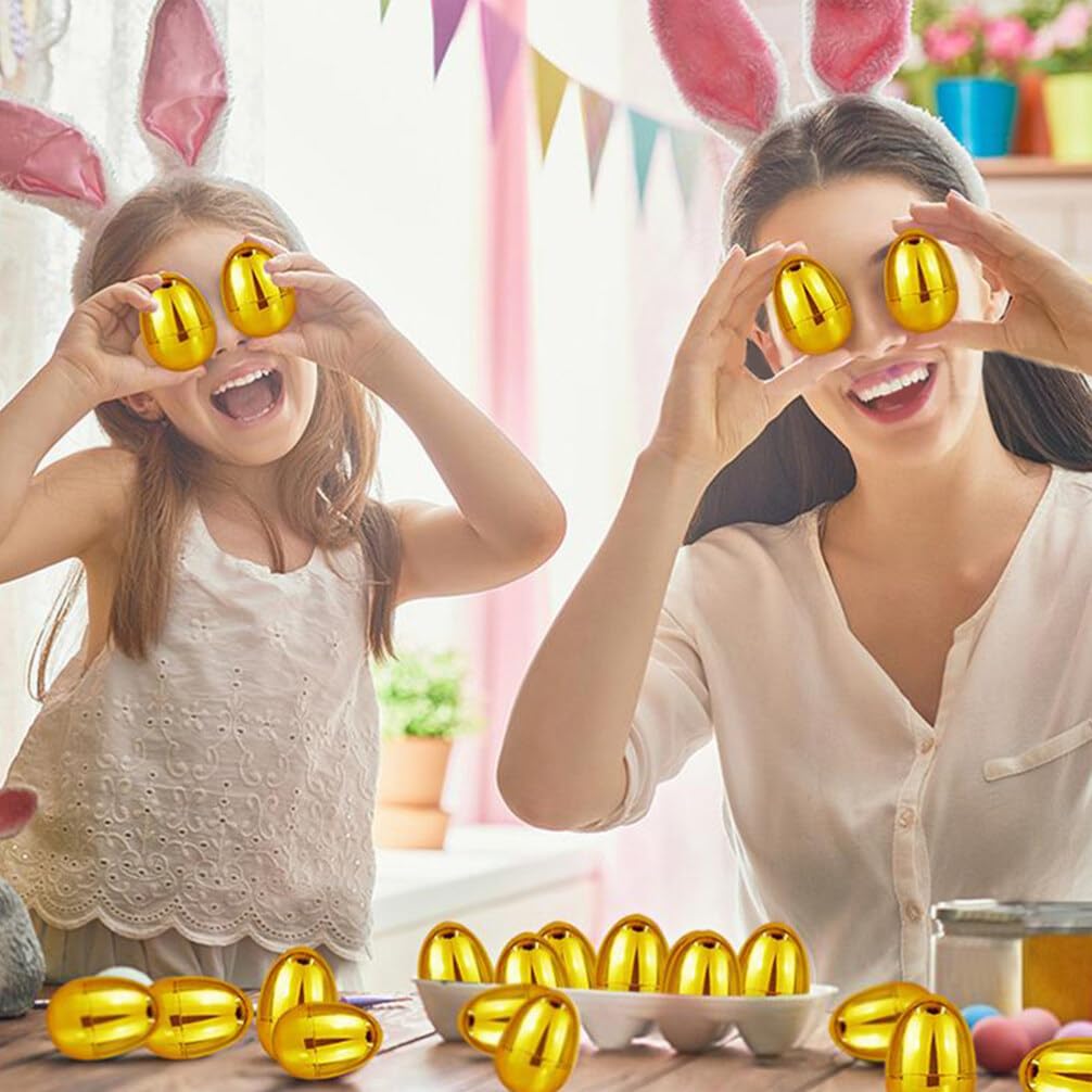 ABOOFAN Golden Easter Eggs - Image 4