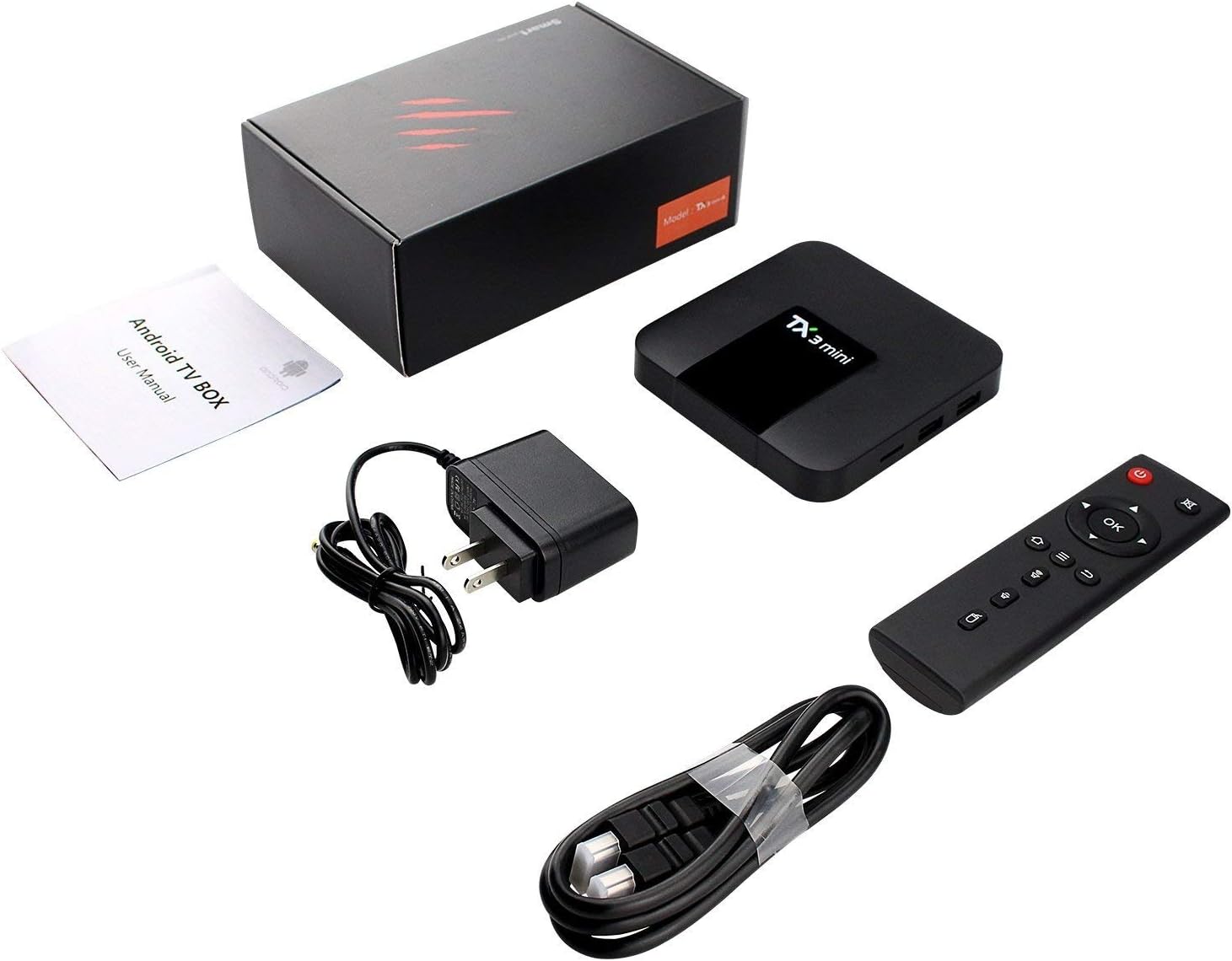 TX3 Newtech Mini TV Box Android 7.1 S905W 2.4GHz WiFi 2GB+16GB 4K Media Player UK EU