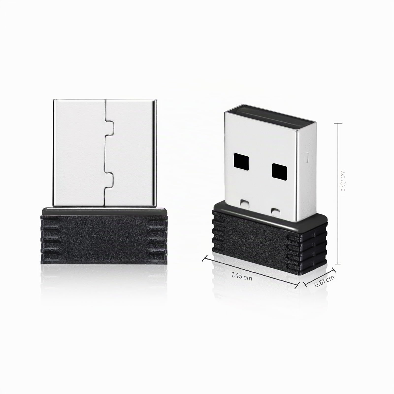 FITCENT Ant+ Dongle pour Zwift Garmin Forerunner Sunnto PerfPRO Studio Rouvy BKOOL TacX Peloton CycleOps TrainerRoad Ant+ Clé USB pour entraîneurs de vélo