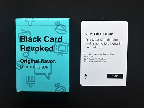 Miniatura 7 de Black Card Revoked Cuarta edición celebra la cultura negra probando tus conocimientos con este juego de trivia de cultura negra  Ríete en voz alta,