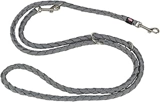 TRIXIE Hundeleine Cavo V-Leine S–M, 2,00 m ø 12 mm in grafit - verstellbare Leine für Outdooraktivitäten - für kleine bis mittelgroße Hunde - 143516 product image
