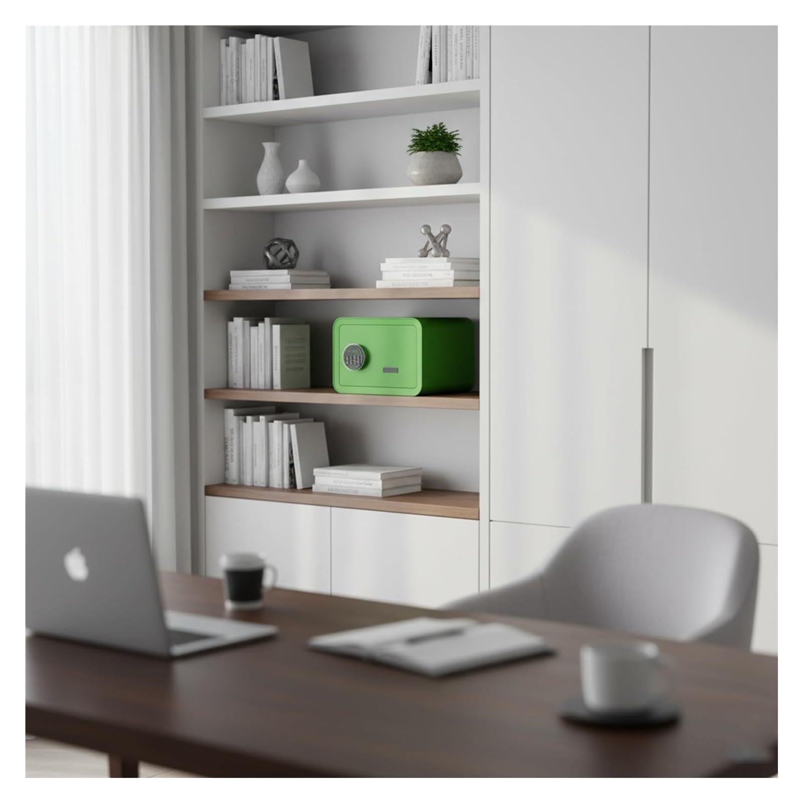 Cassaforte personale con touch screen, stile moderno, minimalismo, per armadio, casa, ufficio, hotel, camera da letto