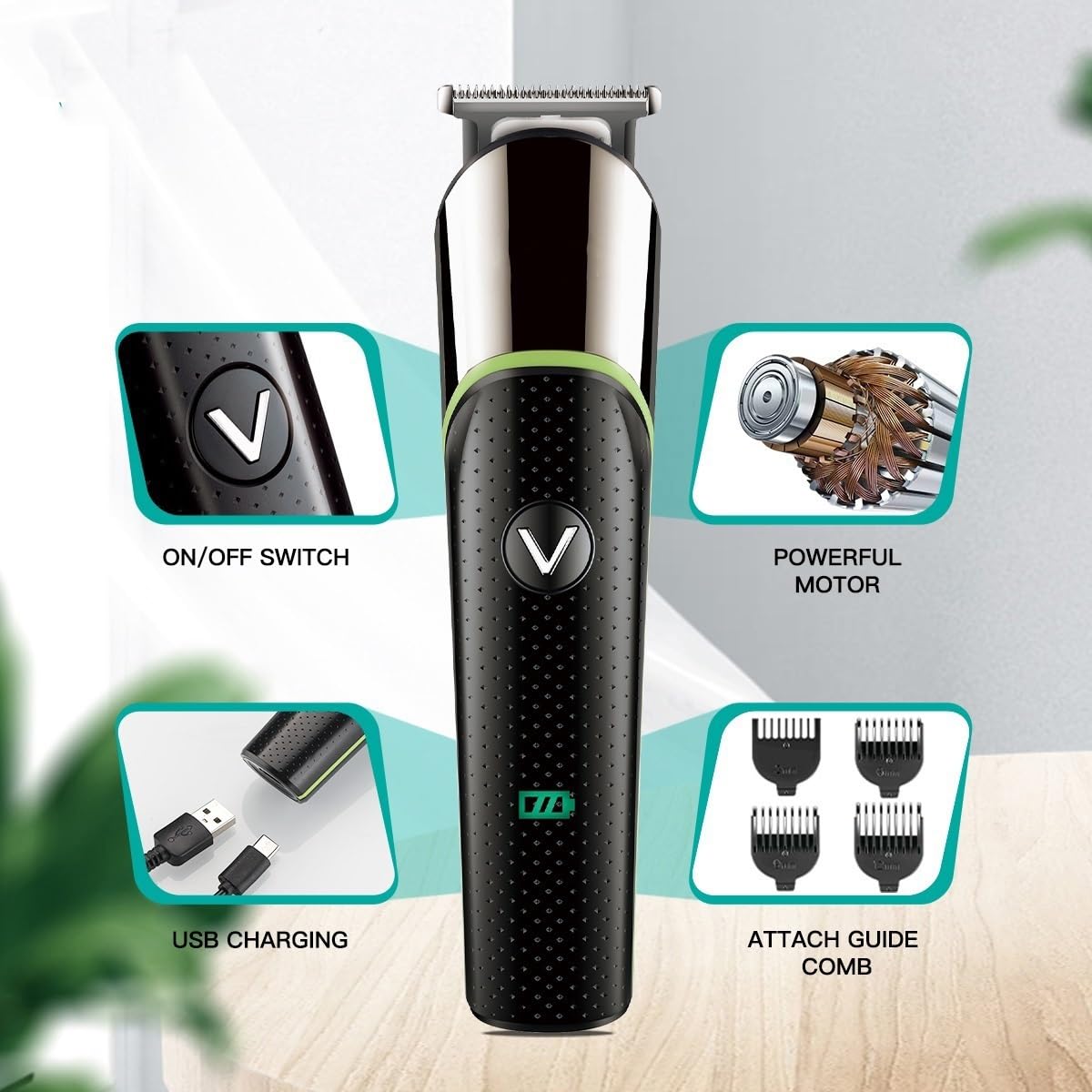 Tosatrice per capelli, Tagliacapelli Elettrico Professionale Clipper