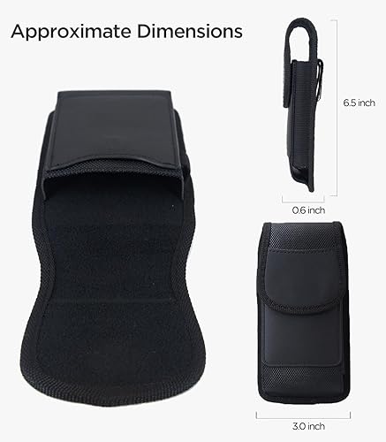 Miniatura 6 de Funda para teléfono compatible con modelos de iPhone 1615141312 Pro Max y Plus, Galaxy S25S24S23S22 Plus y FE, soporte para cinturón de teléfono