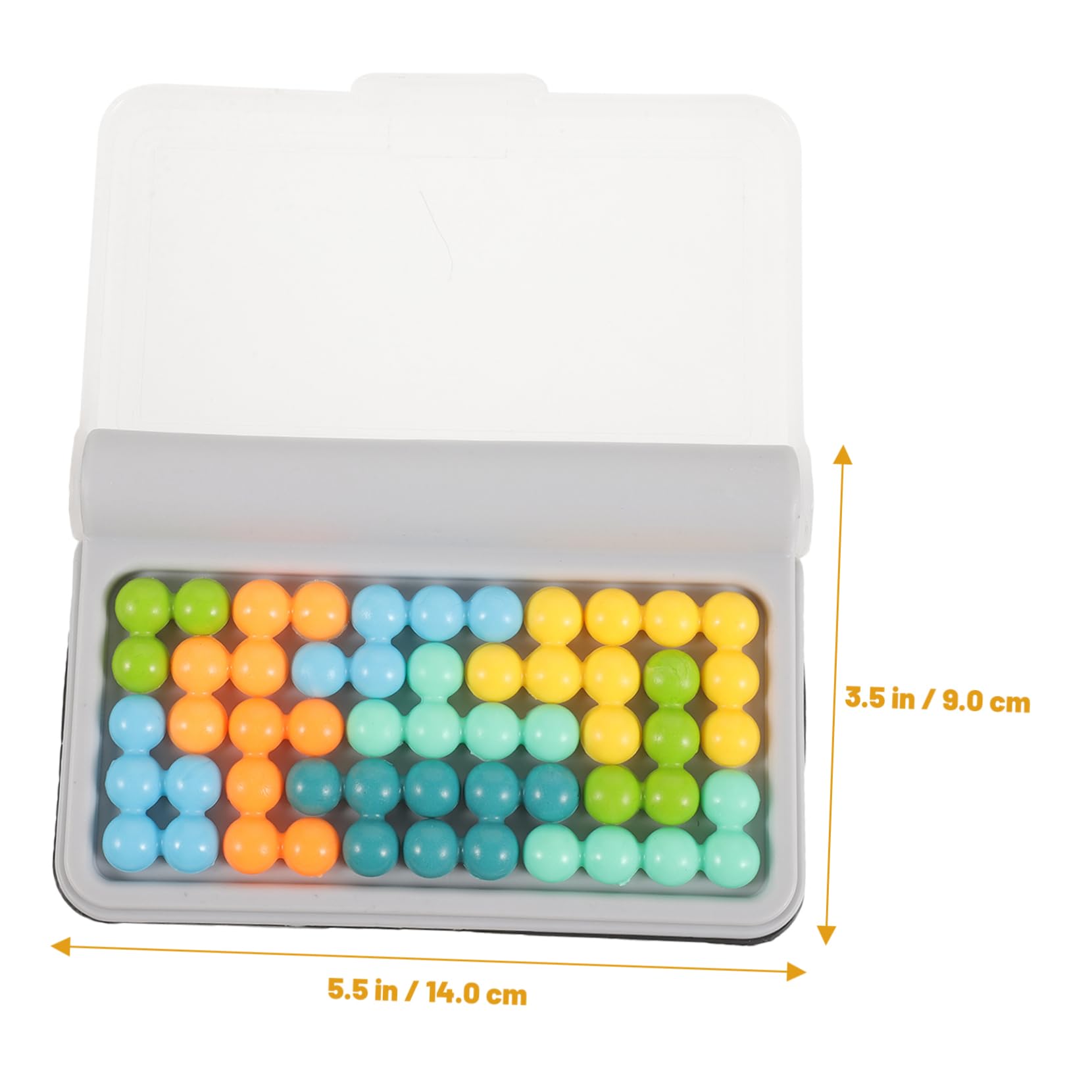 POPETPOP 1 Set Plastic Beads Puzzles Party Props Brain