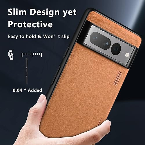 Miniatura 5 de X-level Google Pixel 7 Pro Funda protectora contra caídas, delgada, de doble capa, a prueba de golpes, cuerpo completo, parte trasera de