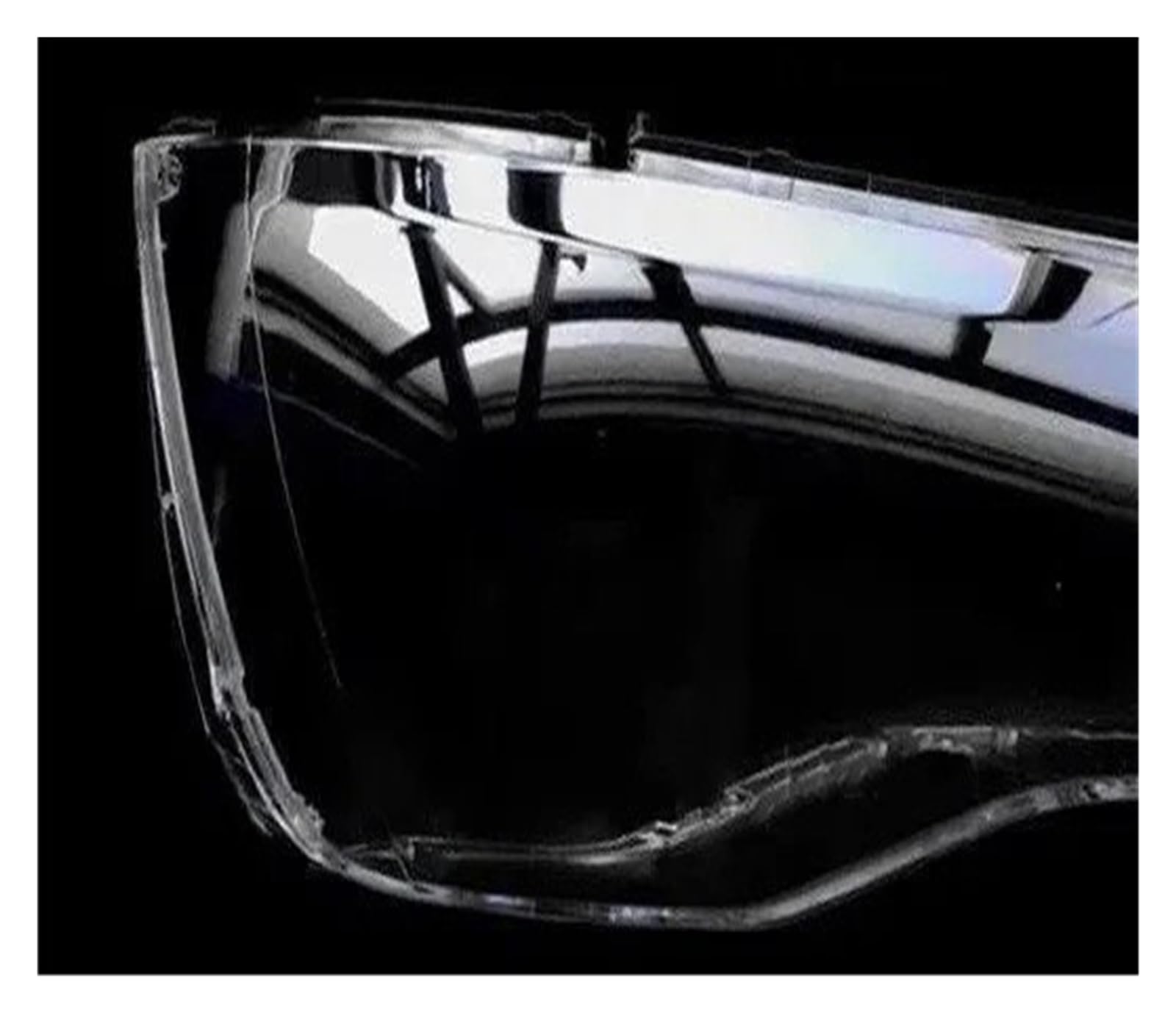 Cristal De Faro Coche para A1 8X Pre-faclift 2010-2014 Cubierta Cristal Lente Faro Coche | Resistente intemperie Pantalla lámpara Cubiertas lente carcasa brillante(1pc Left Side)