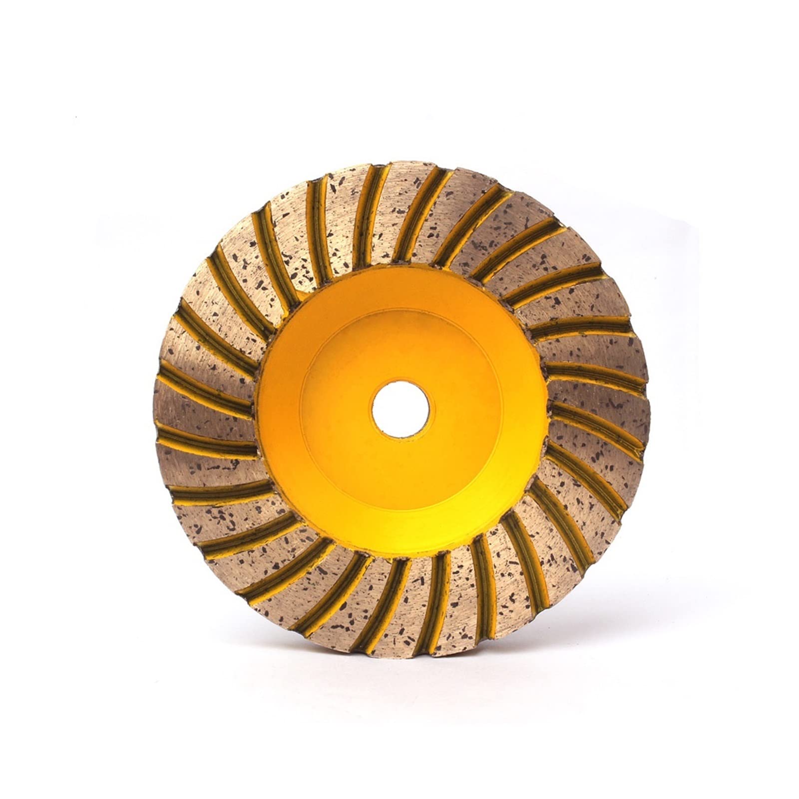 Meule à béton, Disque de meulage Turbo Diamond Cup 4 pouces grain M14 100 ponçage sol en béton à base d'aluminium