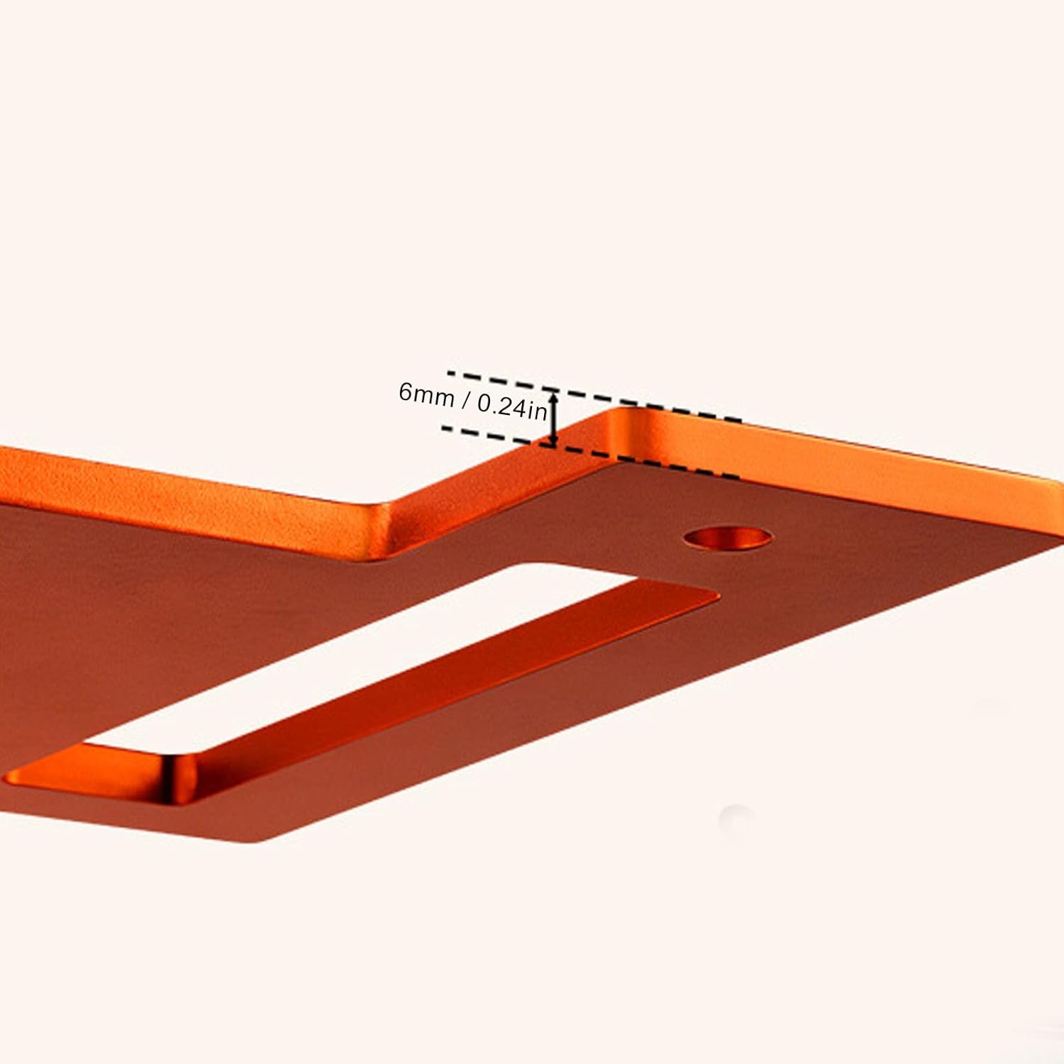 Slotting Mold Template for 86 Type Socket Box & Handle Holes, Aluminum Alloy Cutting Jig for Woodworking with 6.35mm/8mm Router Bits, Multifunctional Positioning Tool