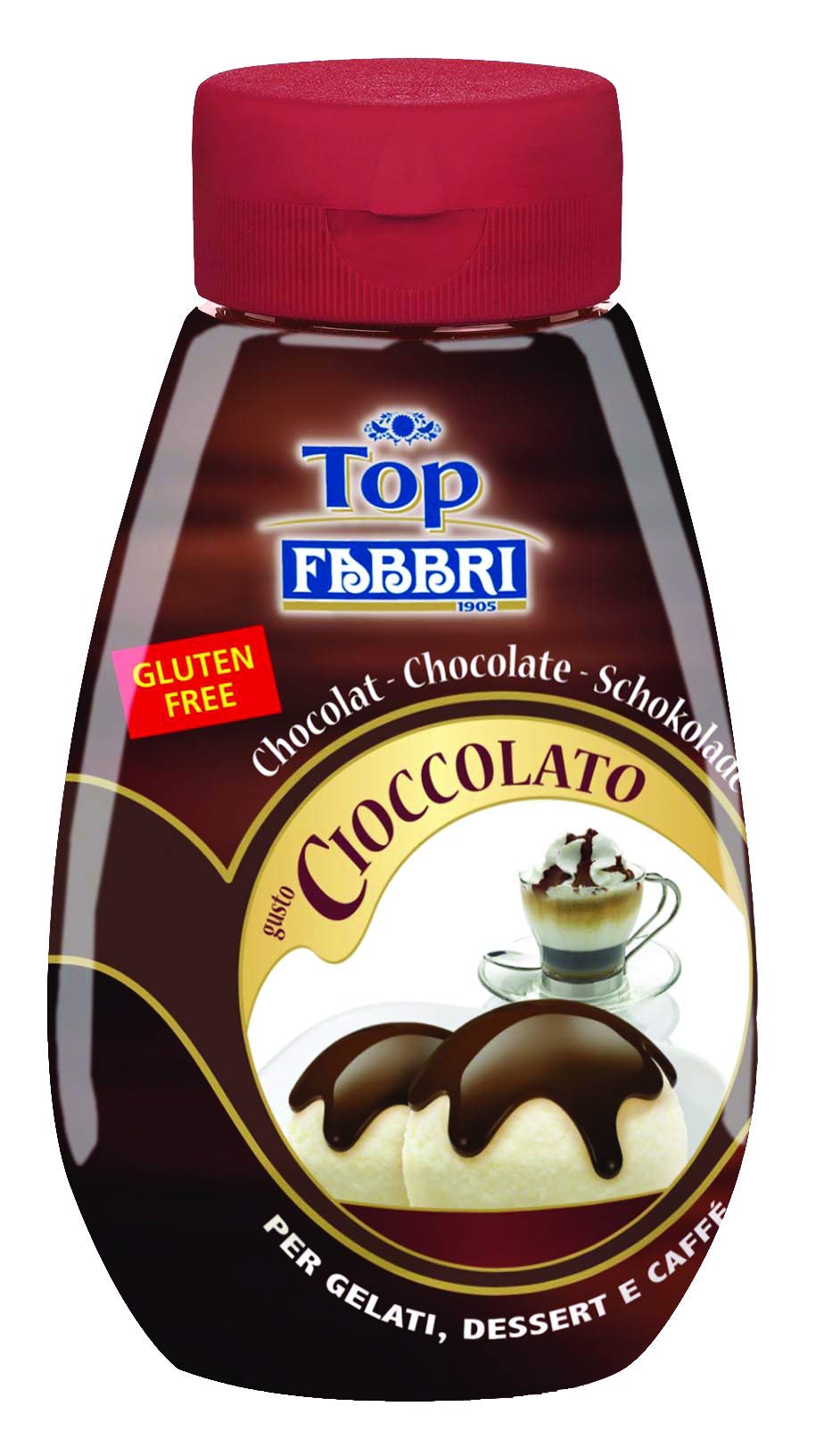 Fabbri Minitopping Jarabe De Chocolate 225G