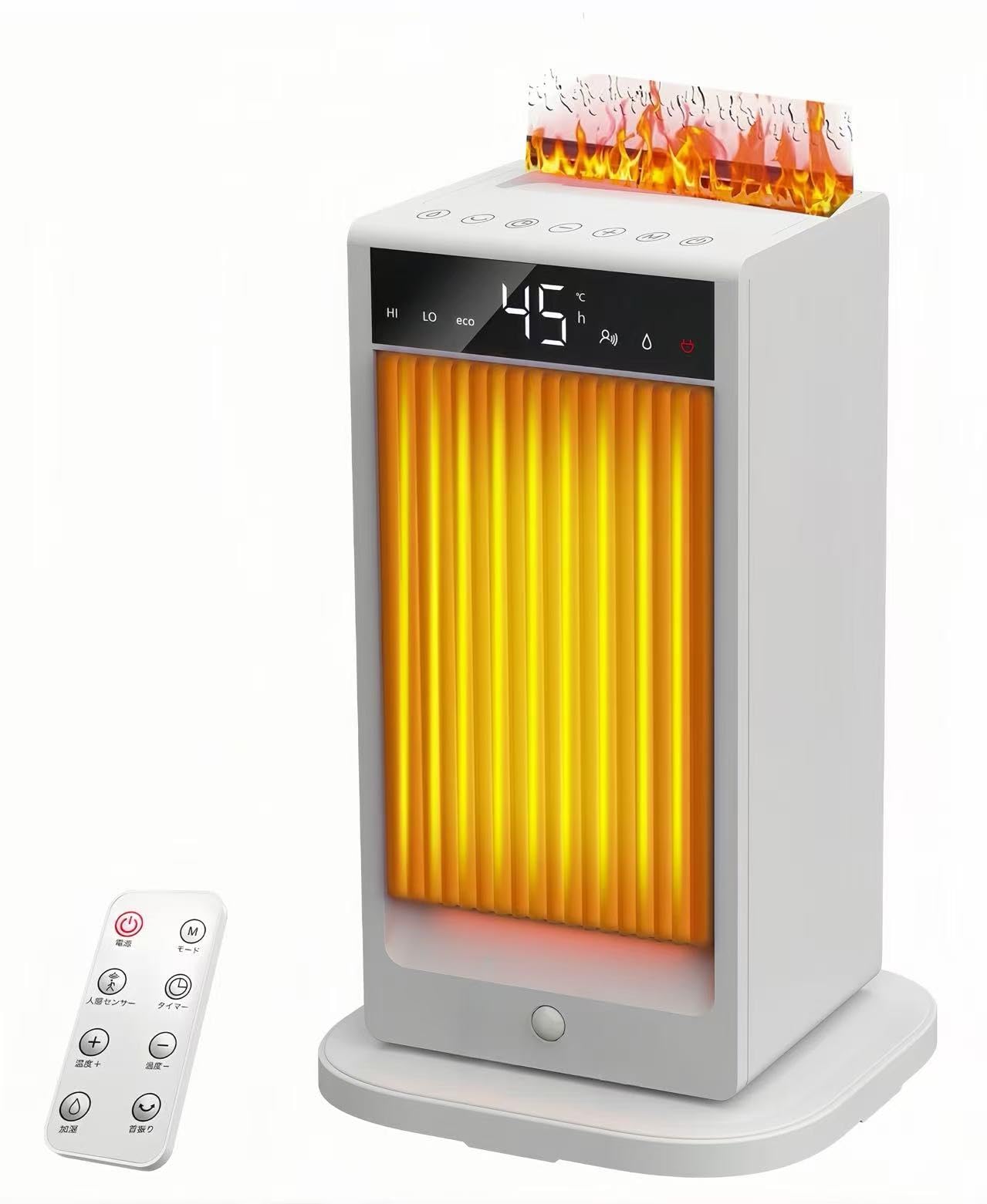 Amazon.co.jp: 【2025業界新傑作・4D超音波加湿セラミックヒーター・極