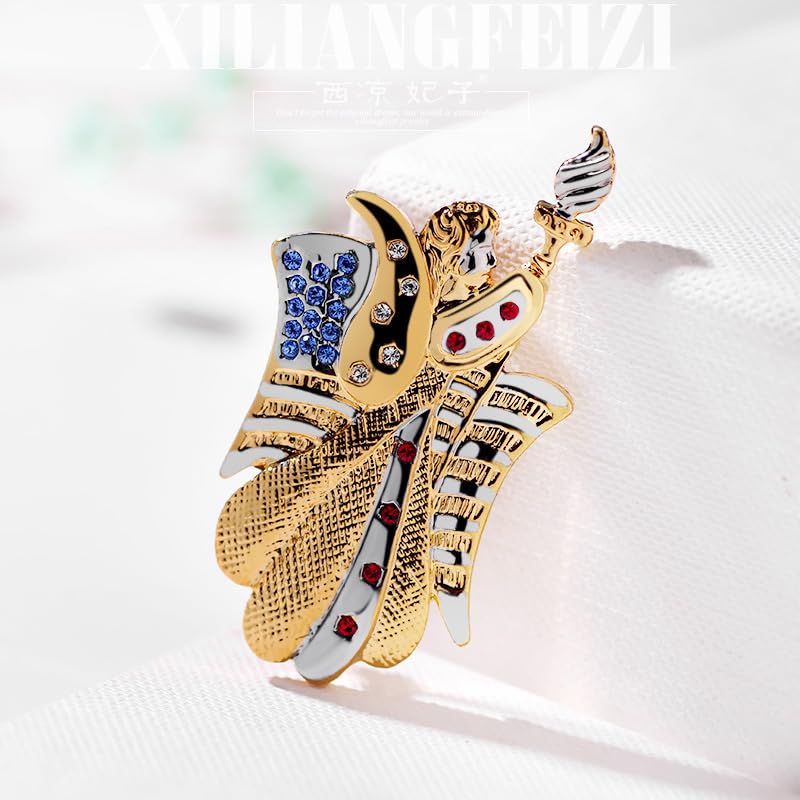 Image of Brooches And Pins For Women Fashion Elegant Flower Broches Lady Costume Jewelry Brooch Pins