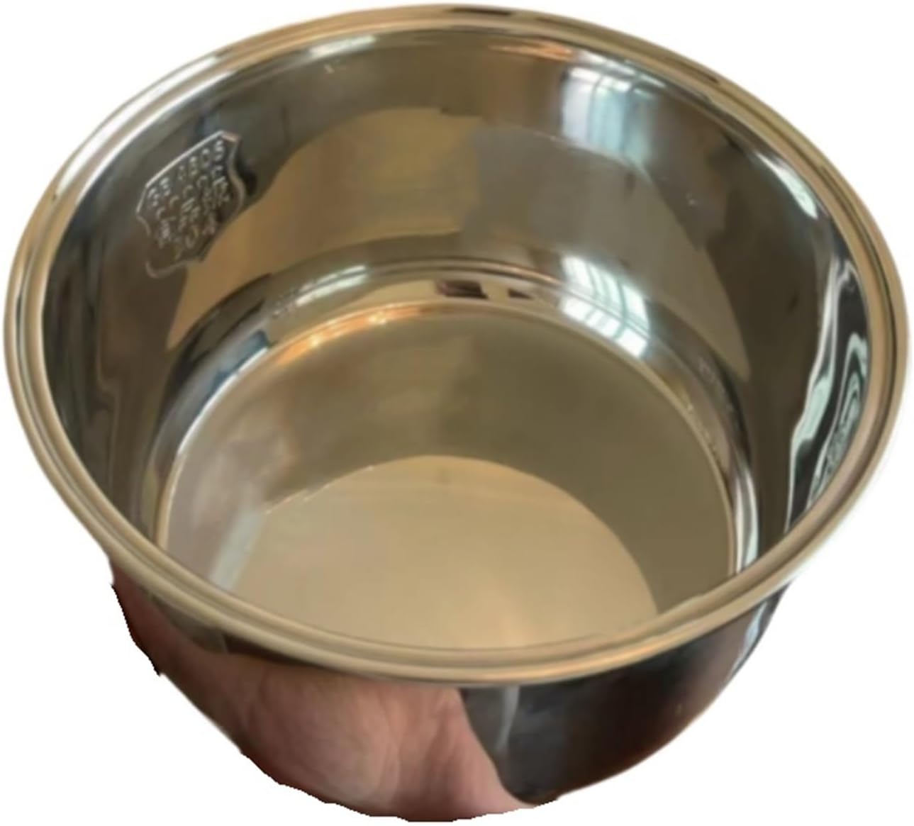 304 Stainless Steel Rice Cooker Inner Bowl,Compatible For Tiger JBH-G2 (JBH-G102-W) 5. Cups Replacement