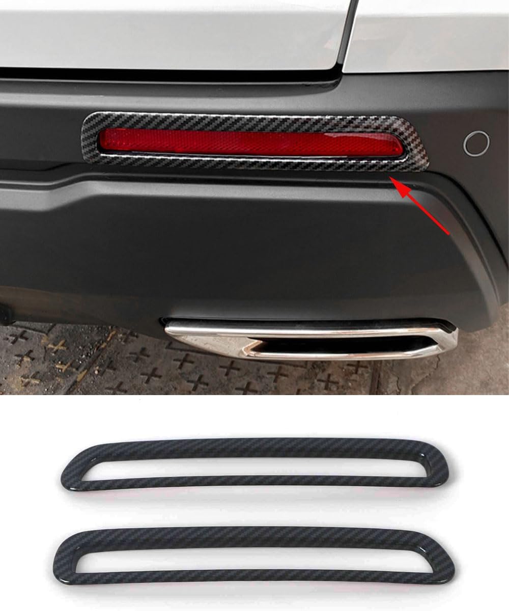 Car Accessories Fit for Honda CRV CR-V 2023 2024 2025 ABS Chrome Rear Fog Light Lamp Cover Trim 2PCS Set (Chrome)