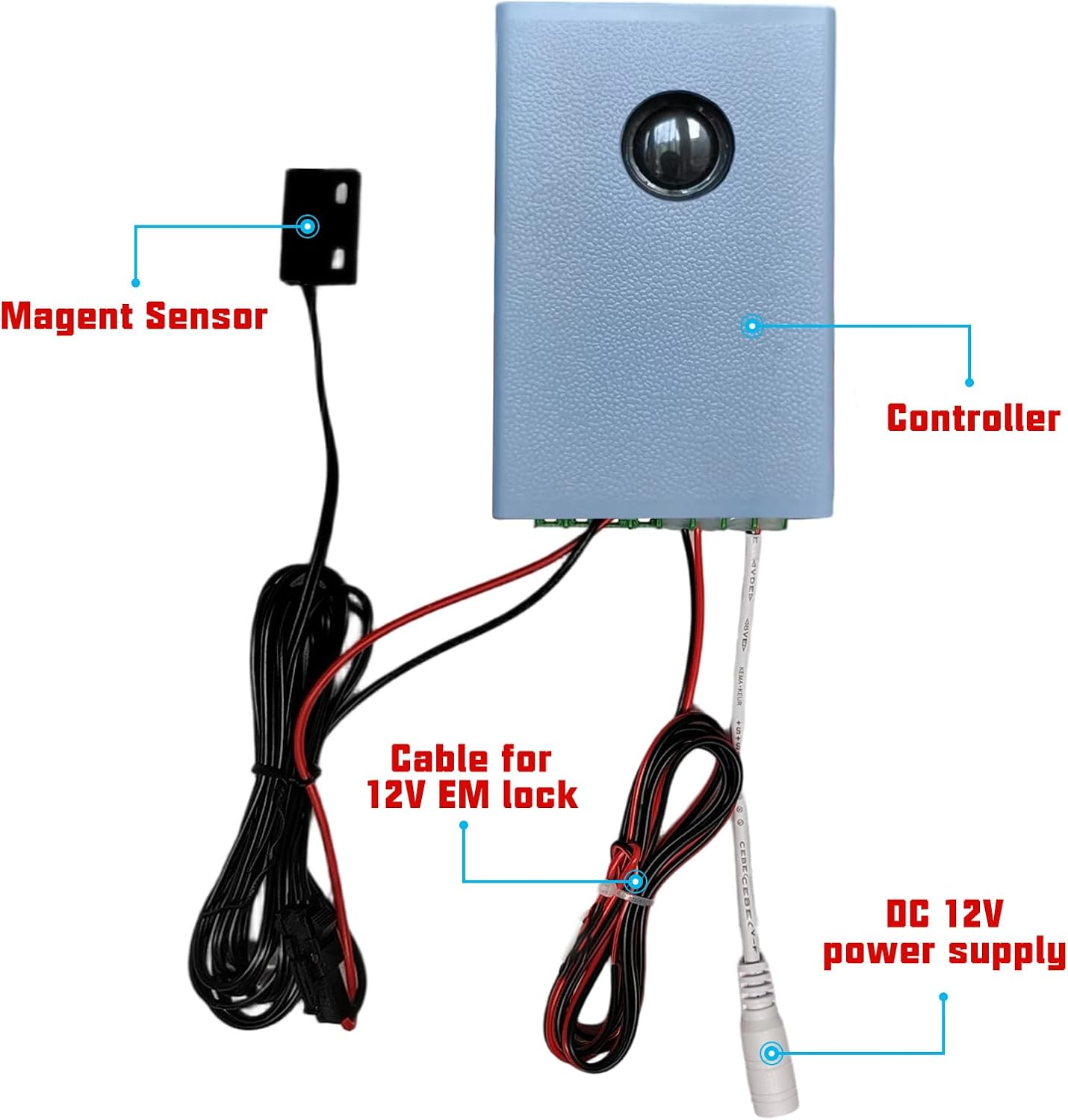 Escape Room Prop Magnetic Puzzle Mechanism Exit Game Kit with Sequential & Simultaneous Modes Interactive Accessory (4 triggers no audio)