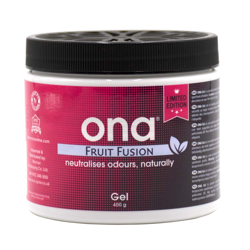 ONA fruit fusion gel 400g odour control highstreethydro, Light Blue