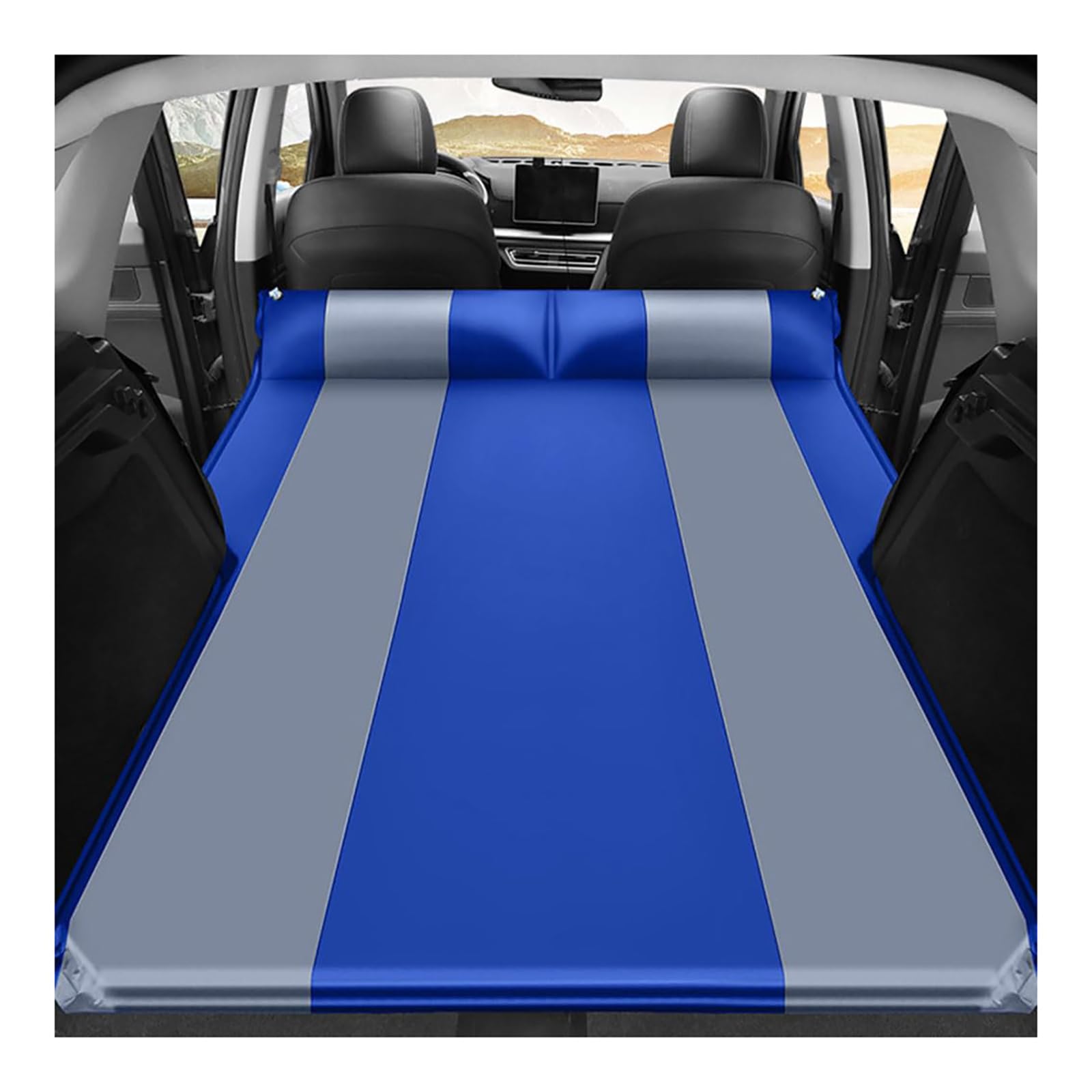 RYOSRKQMK Car Inflatable Mattress for Lexus UX 250h 2017-2020 Sleeping Pad Trunk Air Bed Mattresses Back Seat Cushion Camping Travel Mat,B