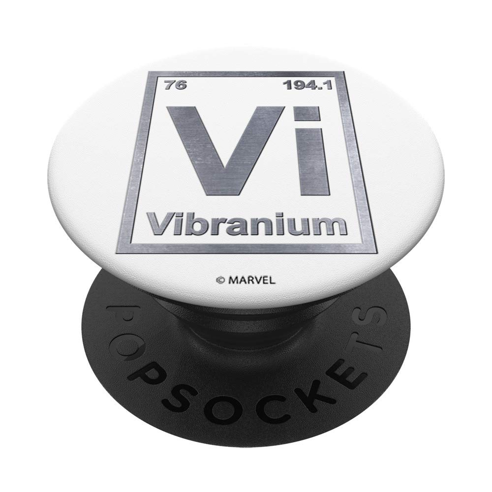 MarvelMarvel Periodic Element Vibranium Metal PopSockets Standard PopGrip