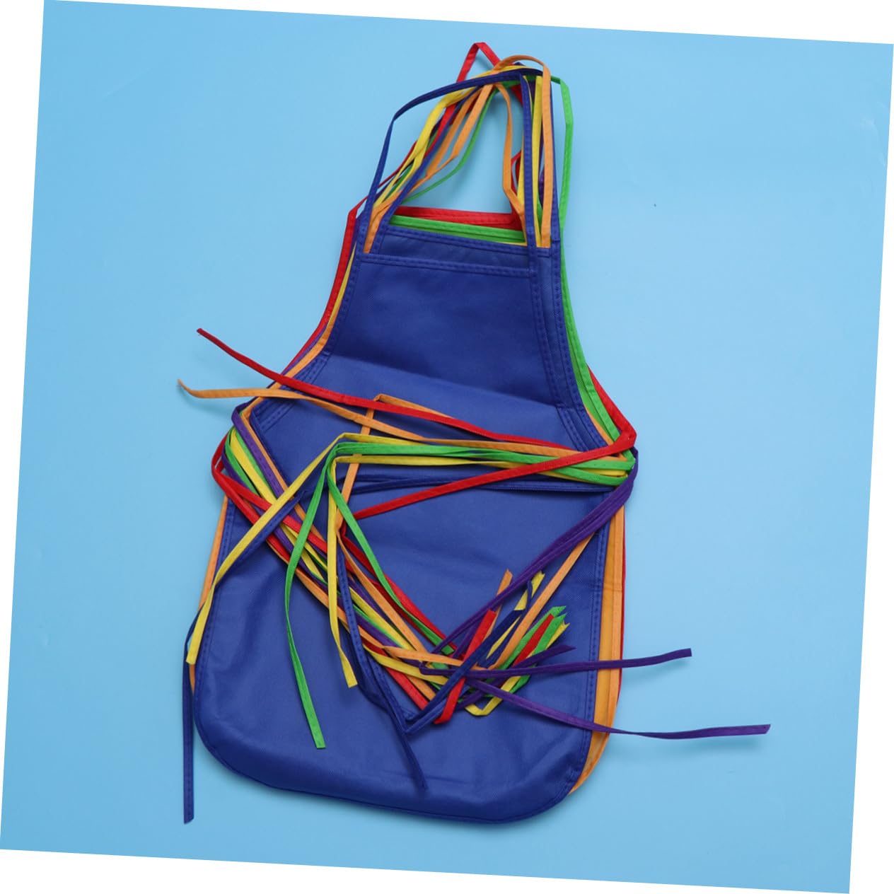 LABRIMP 2 Set Grembiule Da Pittura Artistica Per Ragazzi E Ragazze Grembiule Artigianale in Tessuto Non Tessuto Grembiule Da Pittura Per Bambini 12 Pezzi * 2