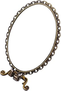 Retro Handheld Makeup Mirror Foldable Pocket ...