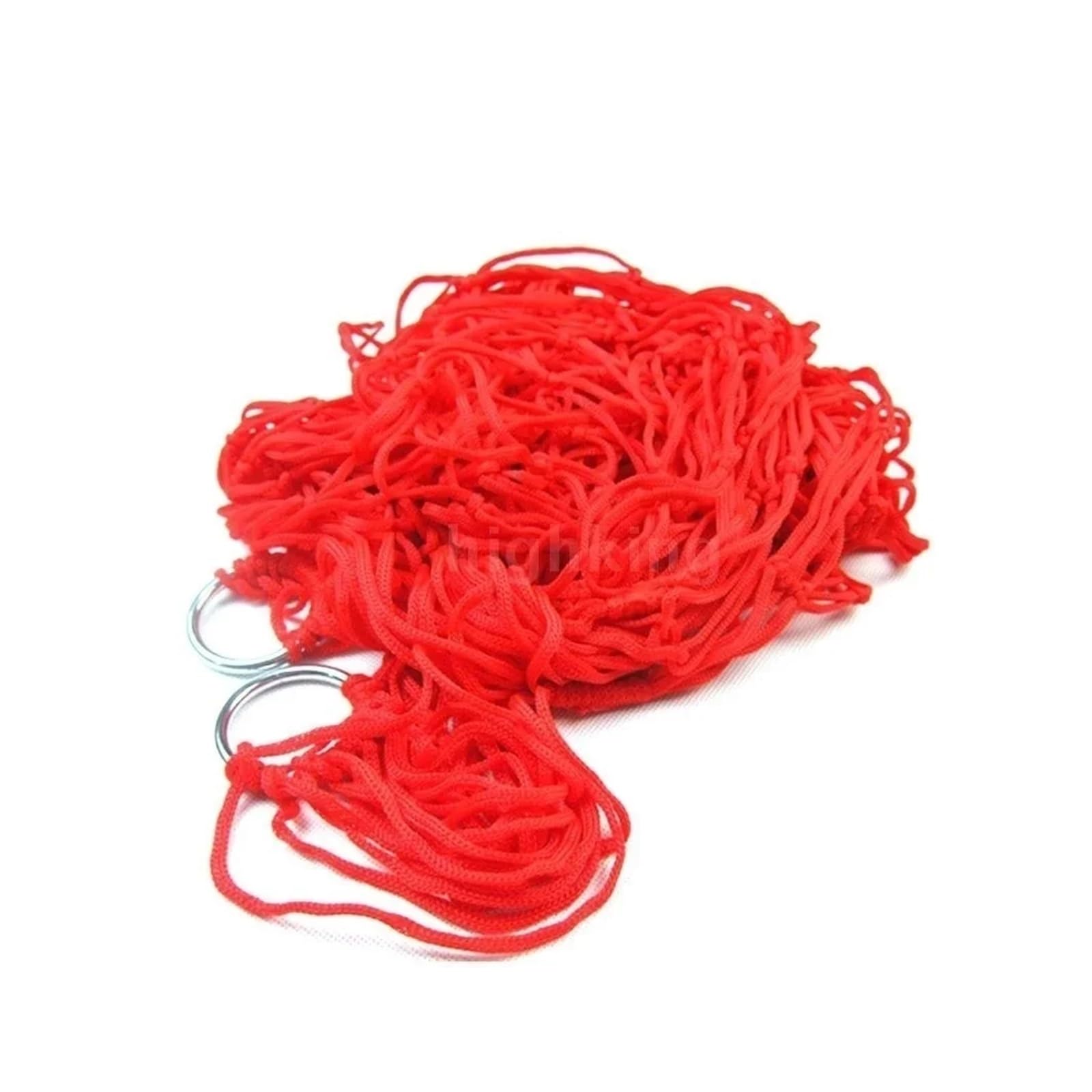 Rrypbovg Red Hammock Outdoor Outdoor Sport Hammock Net Mesh Bed Nylon Portable Camping Hammock Outdoor Swing(Red)