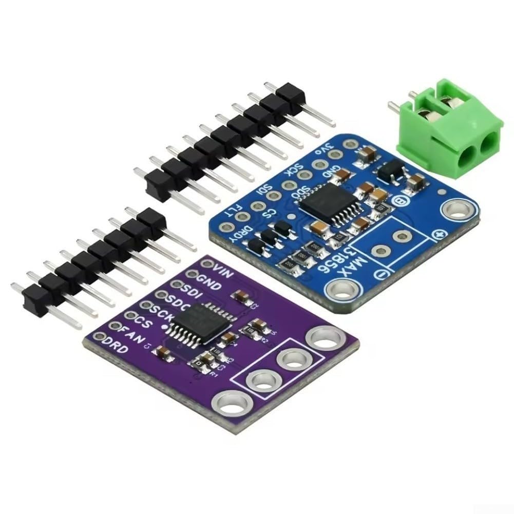 MAX31856 Moduł termopary z 19-bitową automatyczną korekcją liniową ADC, obsługa wielu typów, solidna ochrona wejściowa ± 45 V, redukcja szumów, kompaktowa płytka drukowana do monitoringu przemysłowego