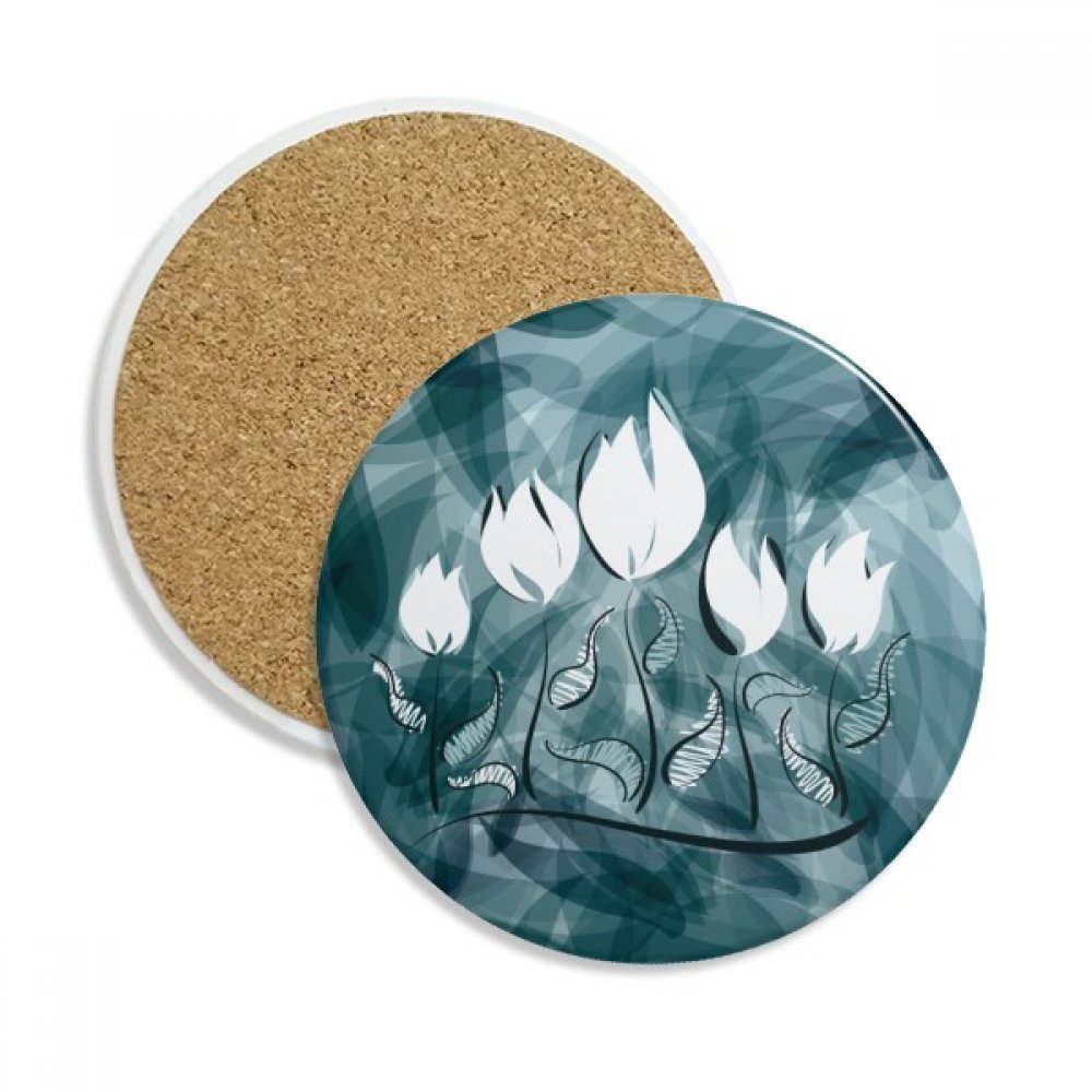 Dessous de verre tulipe pour sublimer vos pauses café et apéritifs