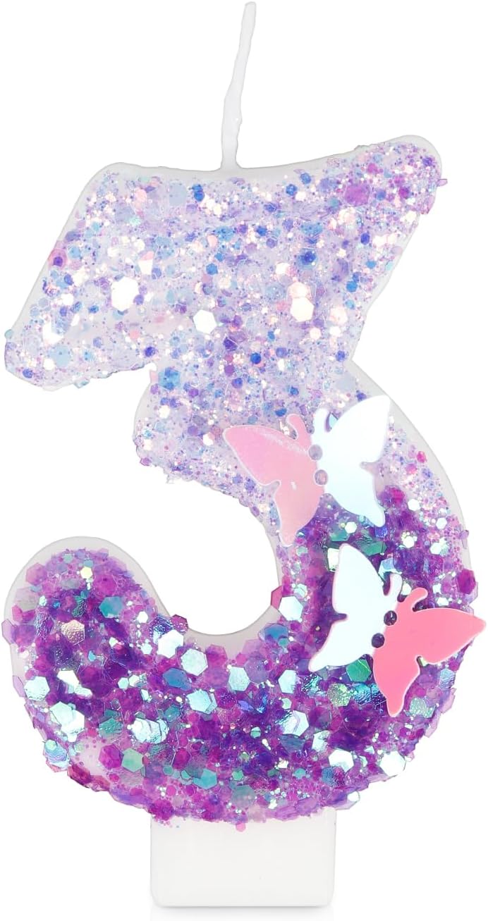 Yiran Bougies Anniversaire 4 Ans, Spider Bougies Anniversaire, Noir Rouge Argent Bougies D