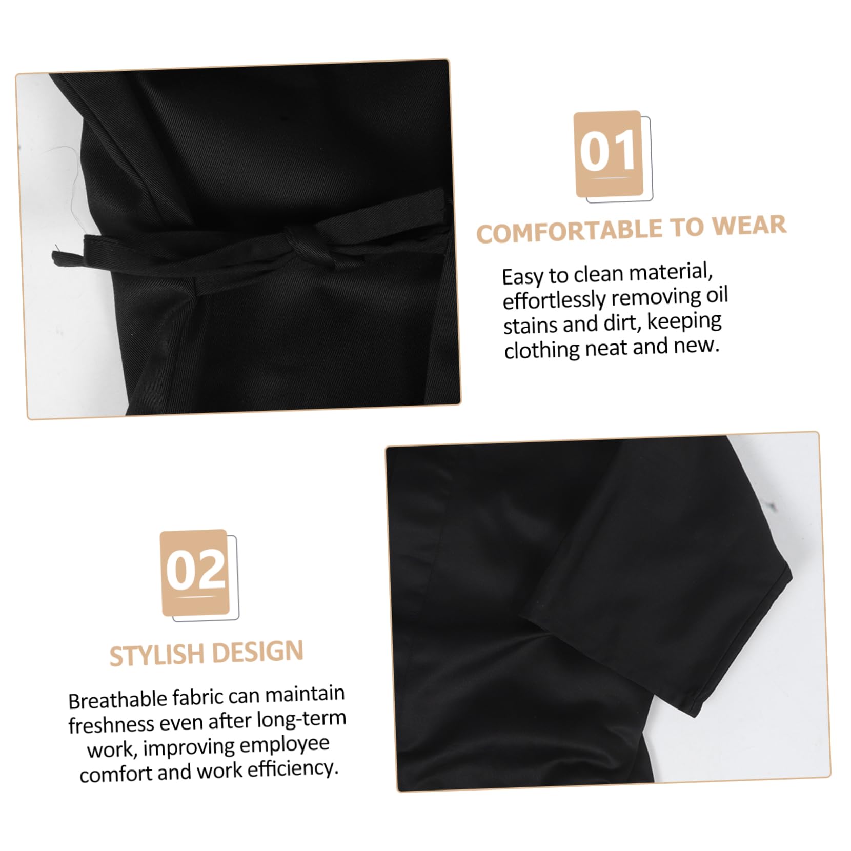 minkissy Ropa De Trabajo De Chef Japonesa Chaqueta Kimono Traje De Chef para Sushi Material Fresco para Bares De Sushi y Restaurantes Japoneses