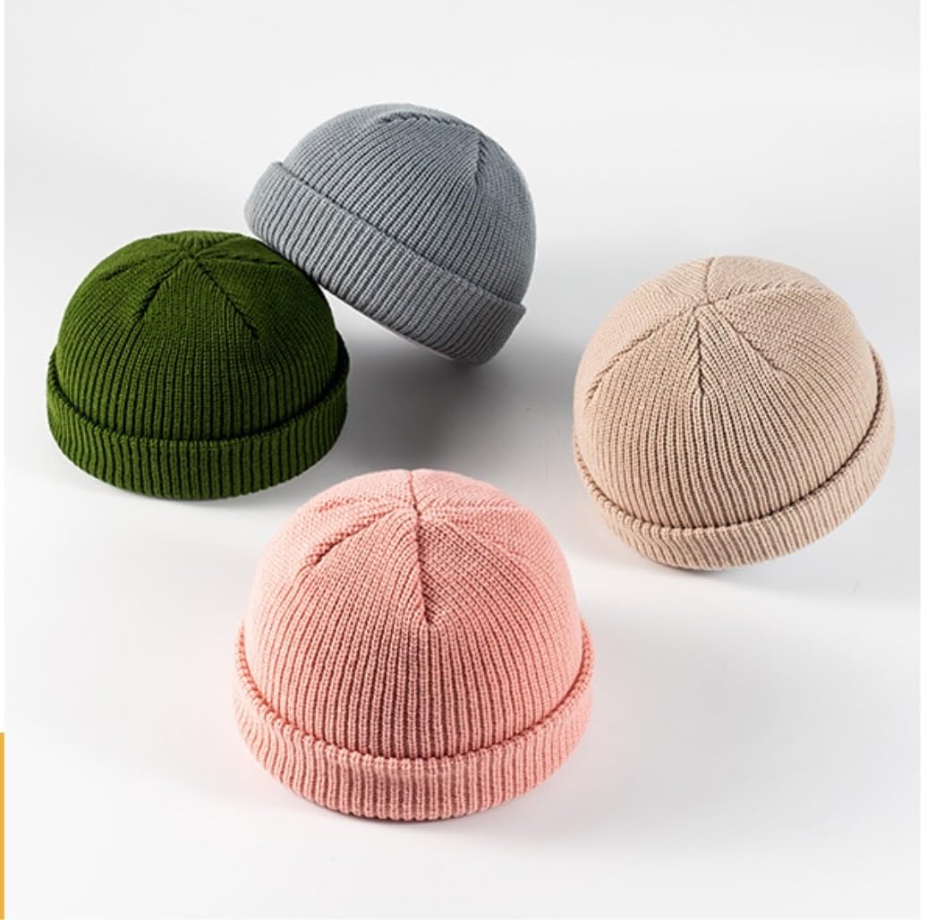 Czapka Zimowa Ekologiczna Czapka Typu Beanie Z Dzianiny Warkoczowej I Mankietami, Dla Mężczyzn Kobiet, Luźna, Dzianinowa Czaszką Ciepła Czapka Zimowa