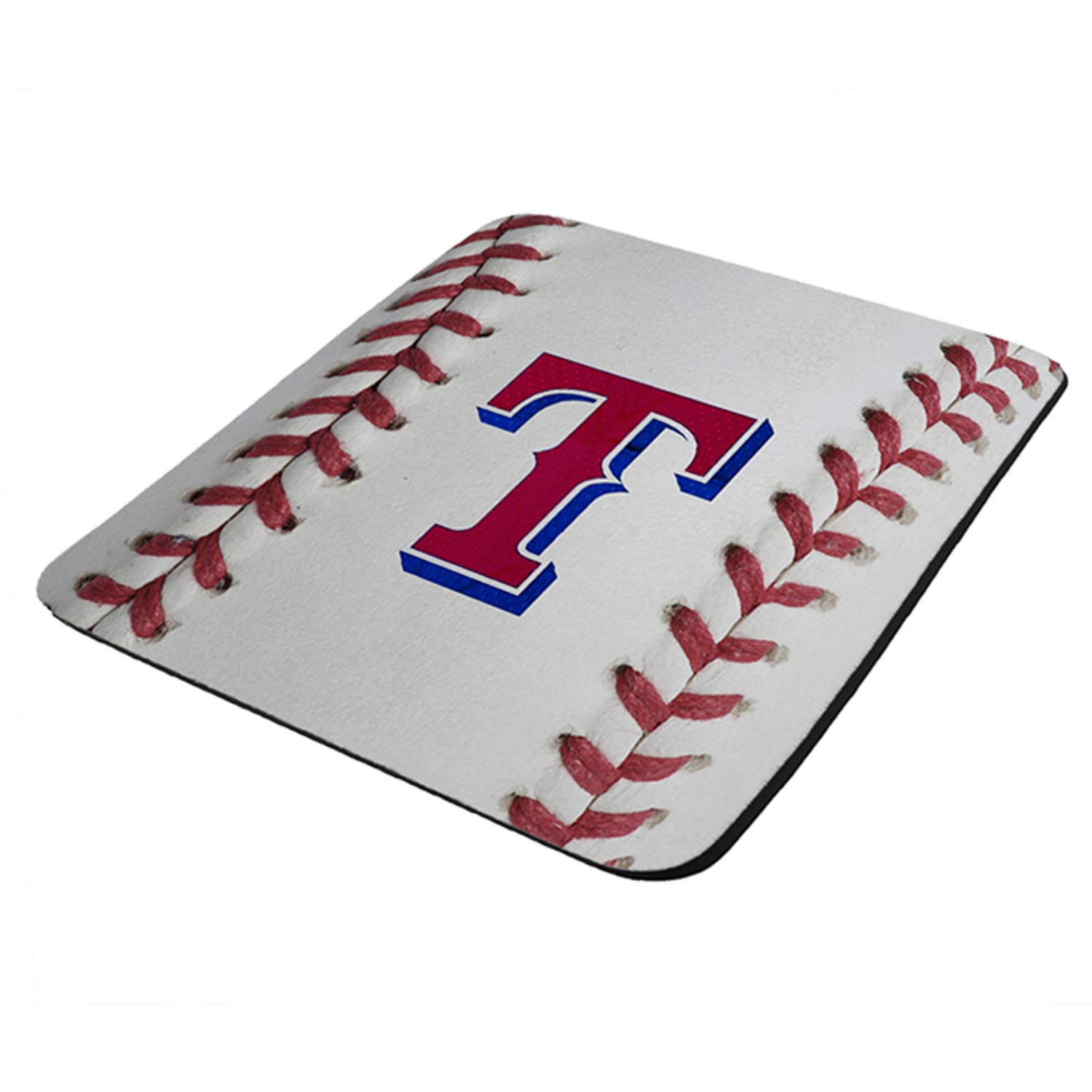 Texas Baseball - Mouse Pad Thick Neoprene Rectangle for Home Office & Gamers (use as a Water Proof hot pad,Trivet,Mousepad)