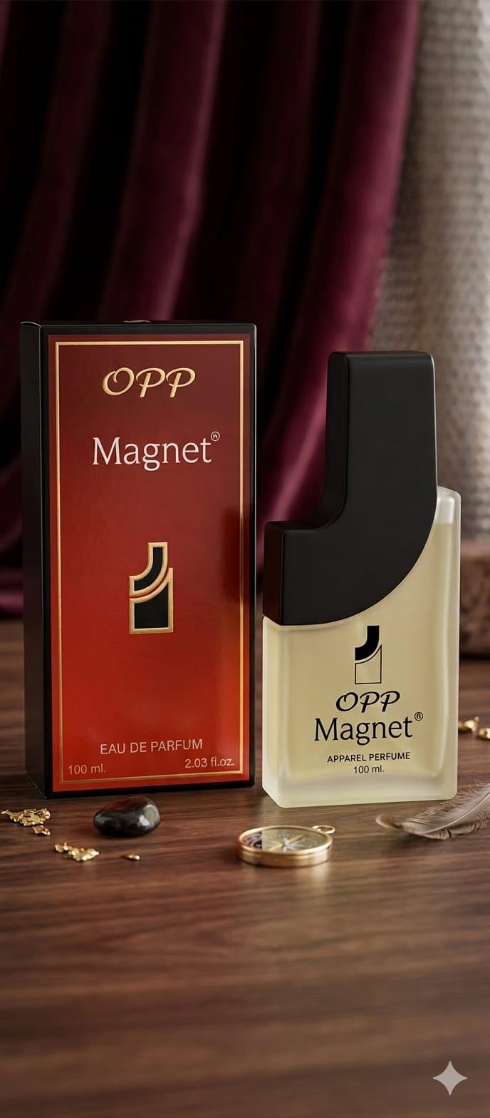 OPP Magnet Luxury Apparel Perfume 100ml For Men & Women, Long Lasting Eau De Parfum (100 ml)-image-1