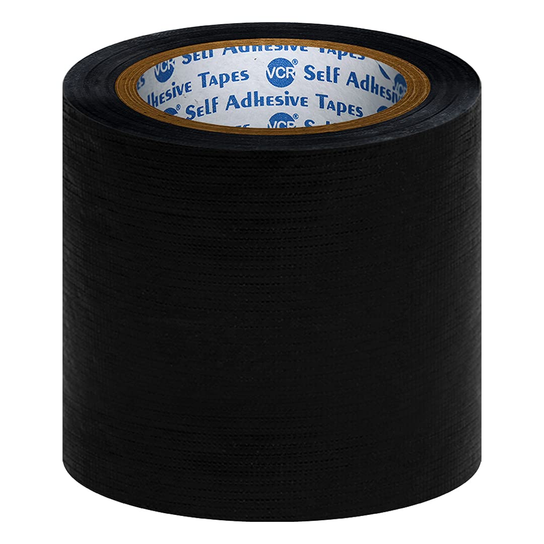 VCR Black Duct Tape - 16 Meters in Length 120mm / 5" Width - 8 Rolls Per Pack - Strong Book Binding Tape - Waterproof Heavy Duty Duct Tape (B09BK4W8BP) Amazon Price History, Amazon Price Tracker
