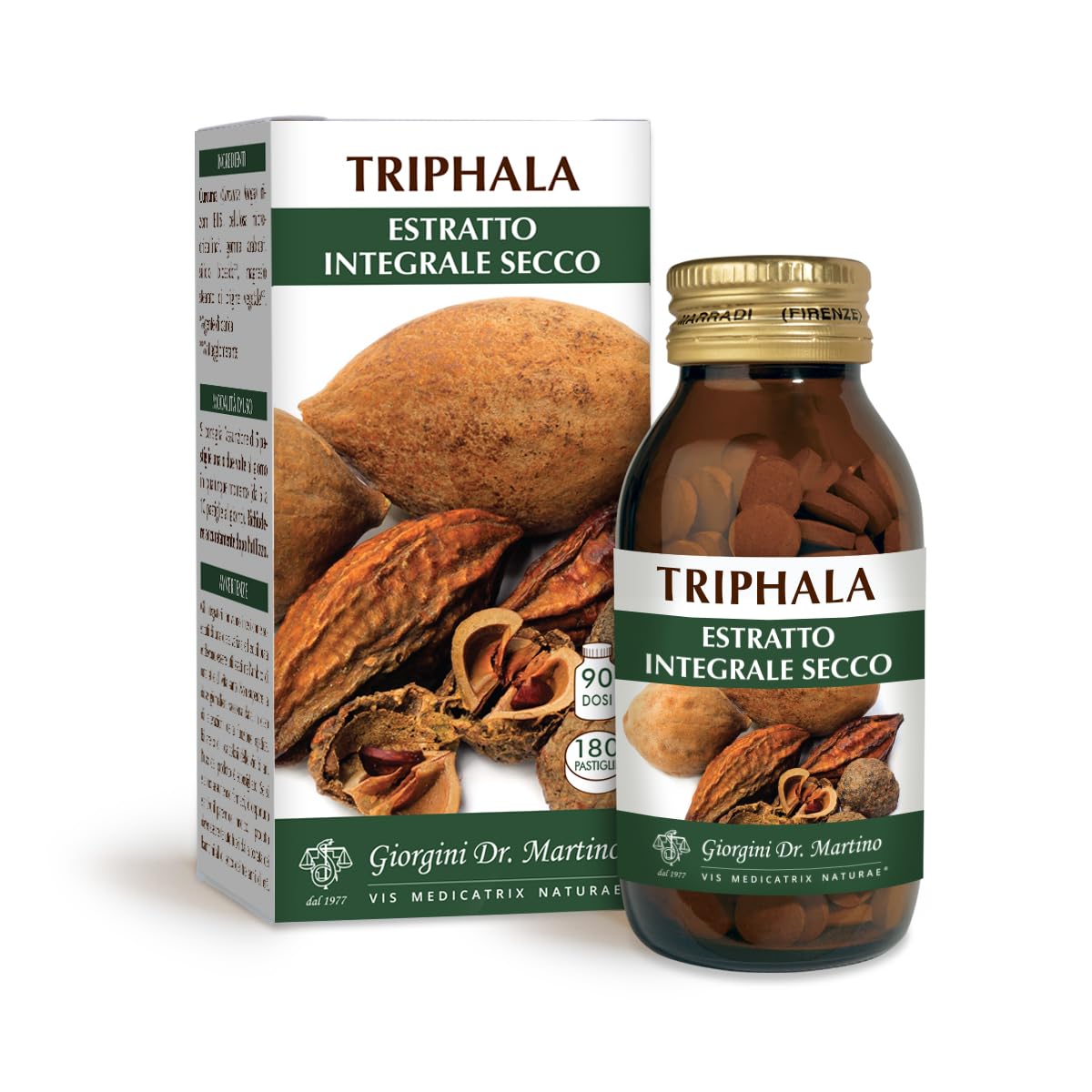 Dr Giorgini TRIPHALA ESTRATTO INTEGRALE SECCO pastiglie - 90 g
