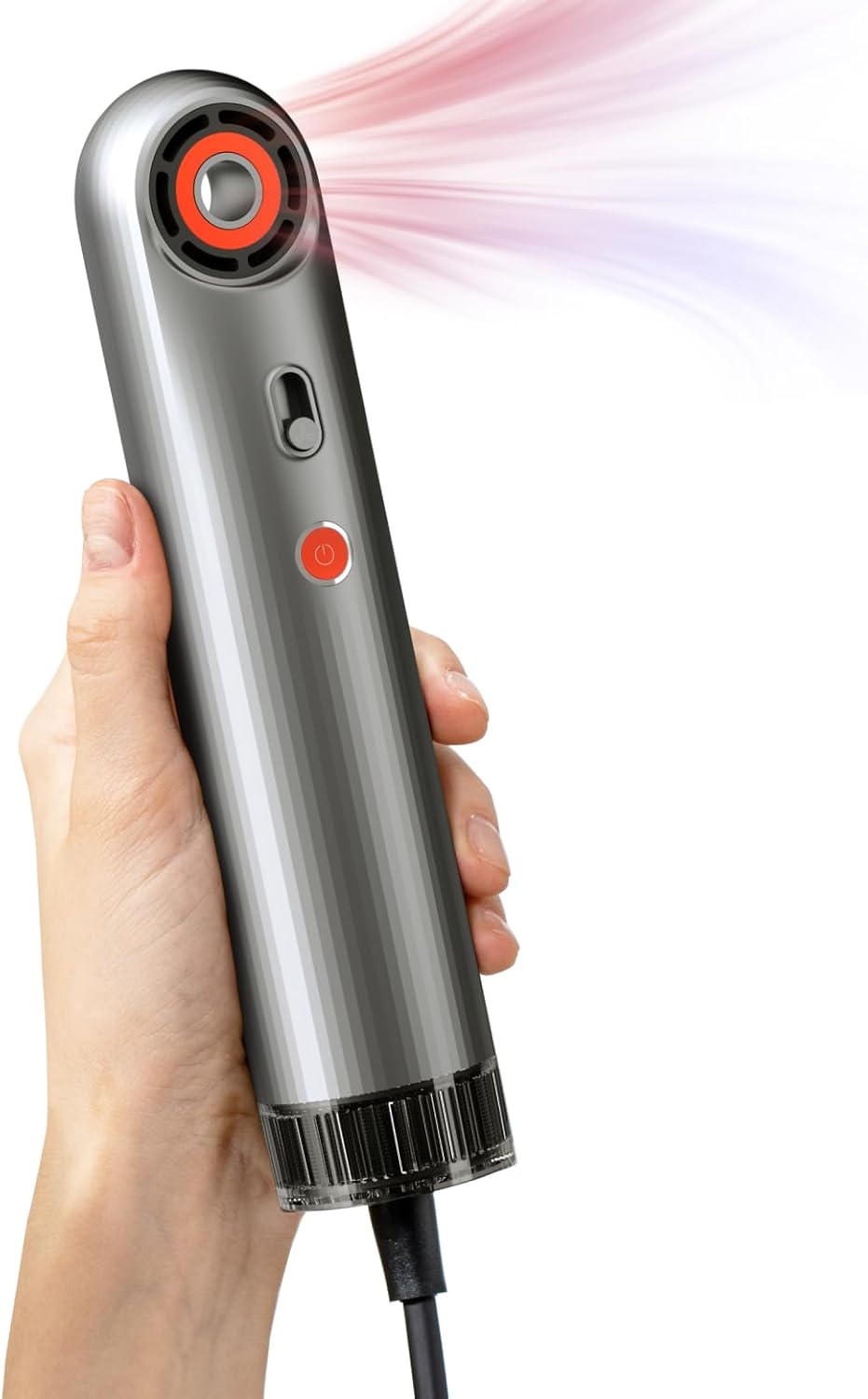 SYLPH High-Speed Portable Hair Dryer, 110,000 RPM Motor, Ultra Lightweight 0.55 lb, Smart Temperature Control, 200M Ionic Care, Luxury Mini Hair Dryer for Fast Drying at Home, Travel, Hotel & Gym Use