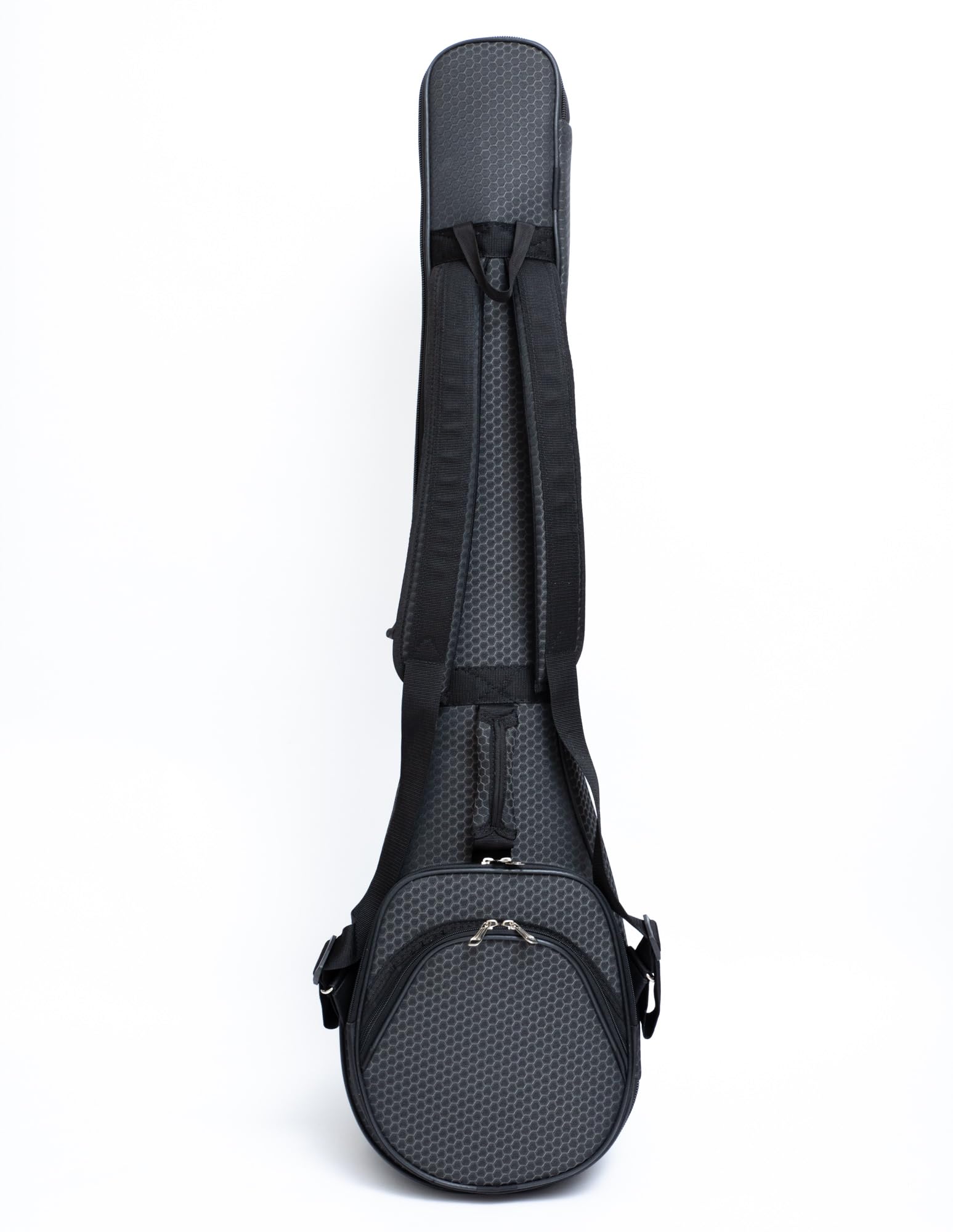 Saz Baglama-Tasche OXY gepolsterte Gigbag mit starkem Reißverschluss, Schwarz