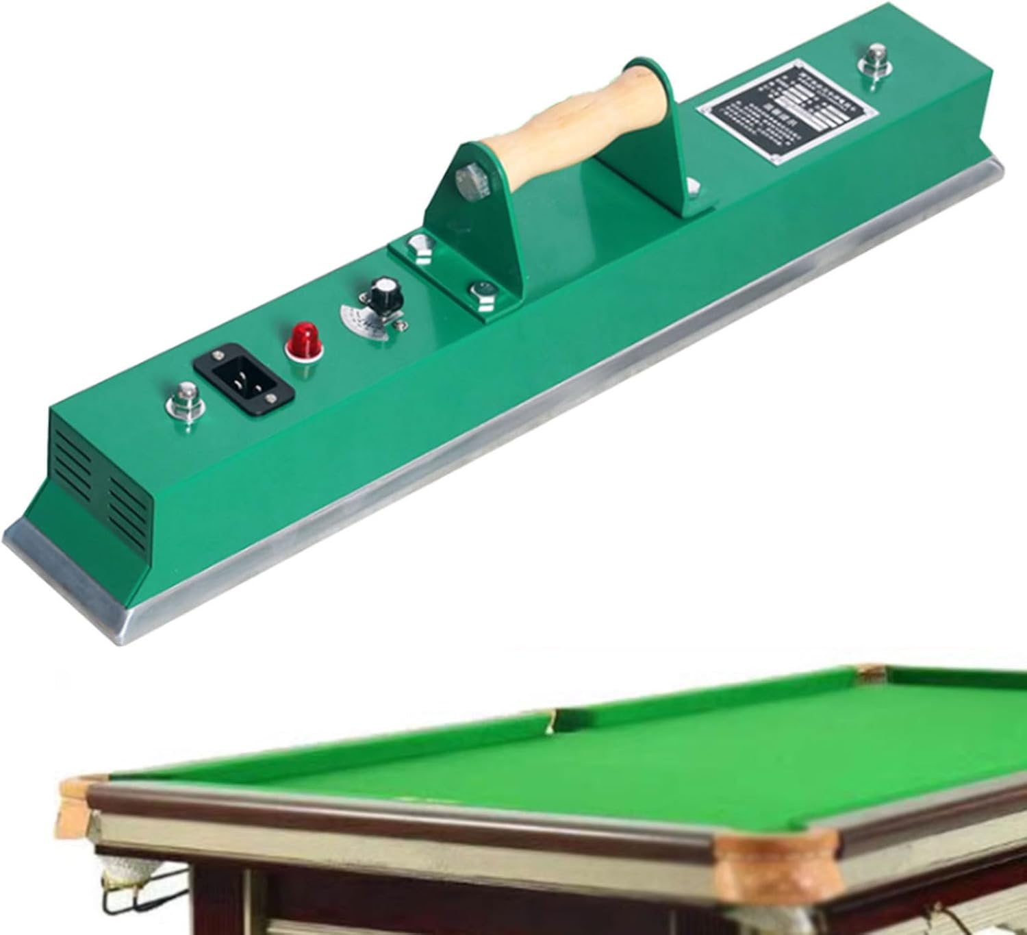 Adjustable Temperature Snooker Table Iron for Billiards Table Cloth, Thermostatic Pool Table Cloth Iron - Ideal for Billiard Games Room, Playroom Clubs - Make The Billiard Table Sm