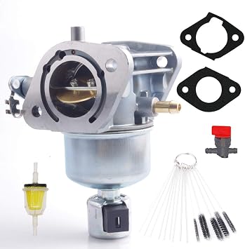 15004-7062 Carburetor Compatible For Kawasaki 15004-0986 Carb FIts Specific FR651V FS651V FR691V FS691V 15004-0826 15004-0828 15004-0829 15004-0985 15004-0984 with Gasket & Cleaning Tools