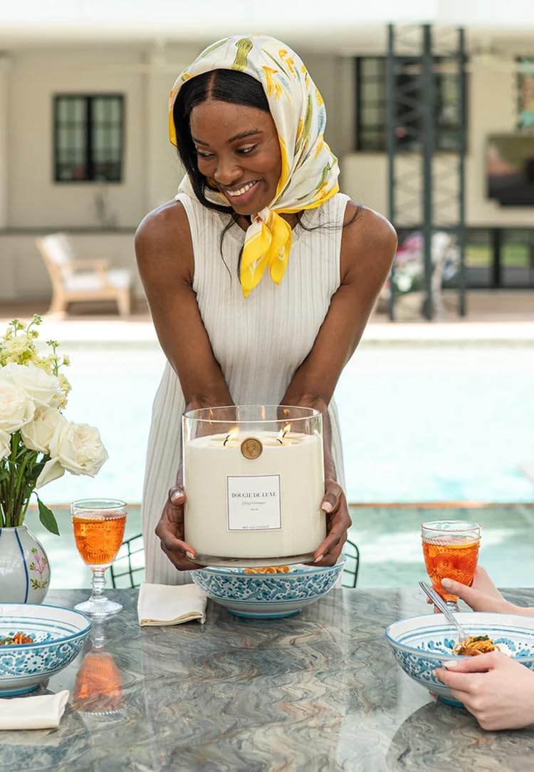 | 150oz, Up to 500 Hours | Home Sweet Home | Vanilla, Caramel, Sugar | Natural Coconut-Soy Wax | by Big Ass Luxuries | As Seen On Shark Tank - Image 3