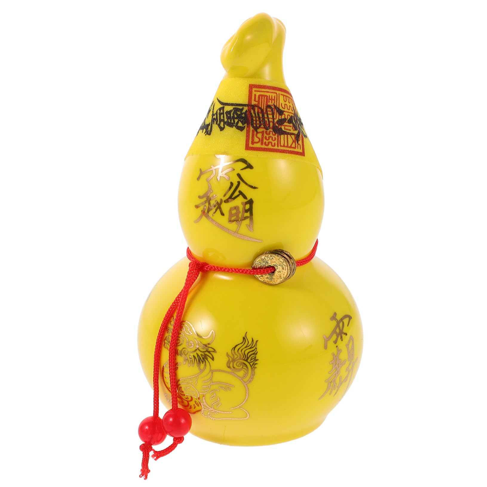 Gourd Wu Lou en céramique : statue Feng Shui et décoration chinoise pour le salon