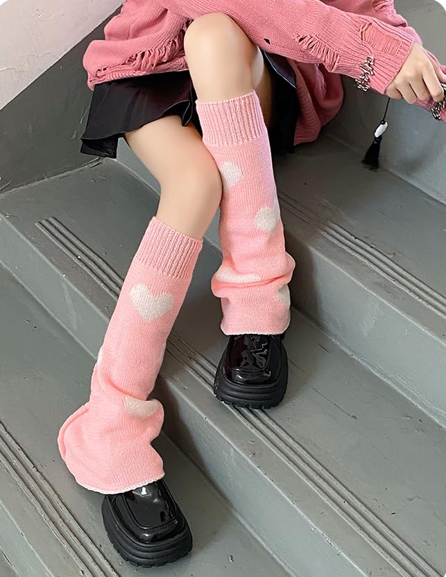 Image of Sexybody Women's Leg Warmers Fashion Knit Warmers Long Socks Cute Y2K Kawaii Japanese Lolita Harajuku Accessories for Girls