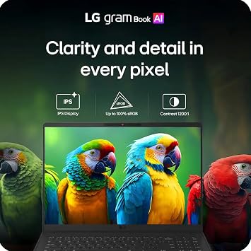 LG Gram 16 Laptop 2026, AMD Ryzen AI 7 445 CPU, 16GB RAM 7467 MHz, 4TB SSD
