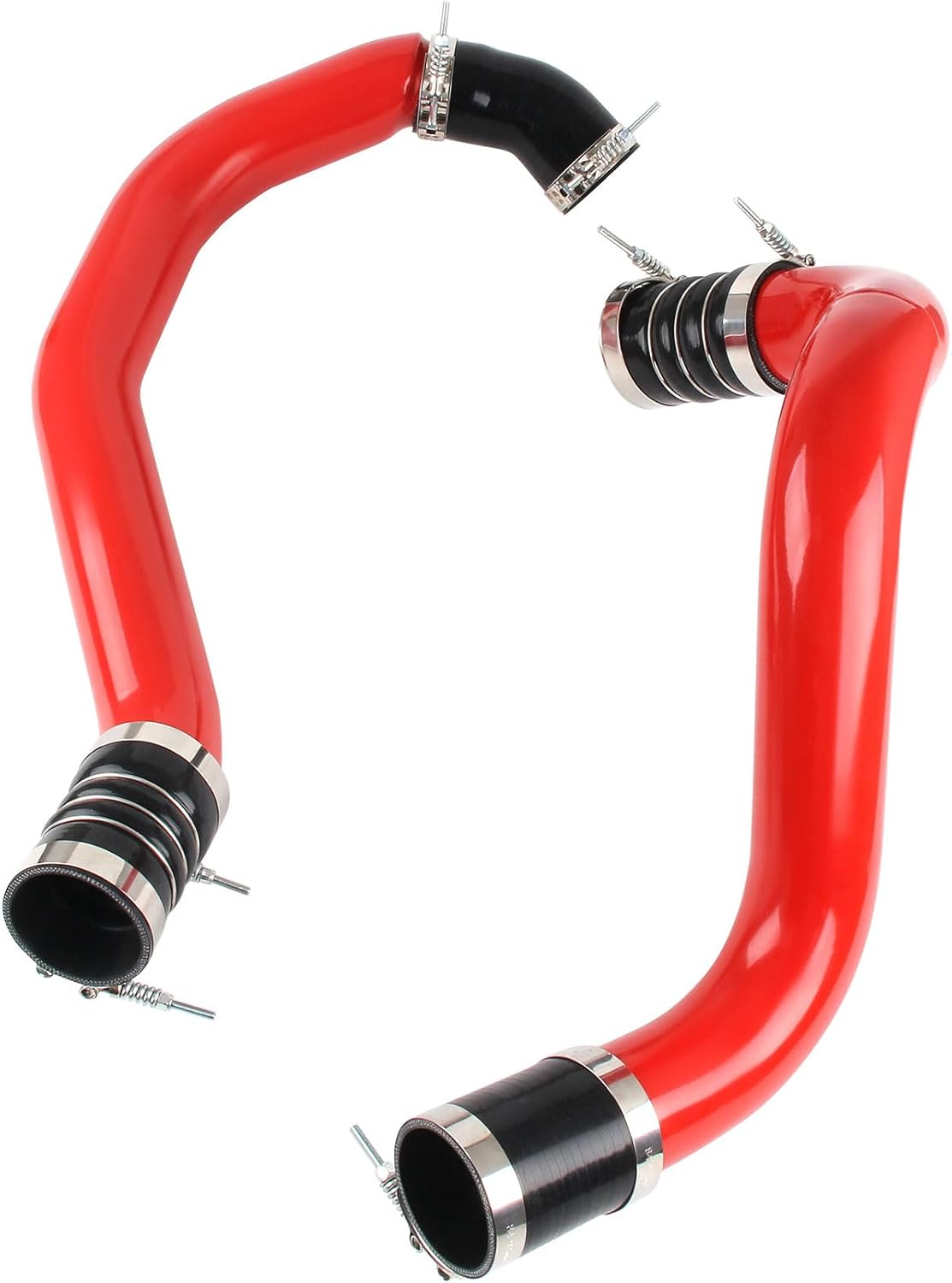 DOCAS Turbo Intercooler Pipe and Boot Kit CAC tubes Powerstroke Compatible with 2003-2007 Ford 6.0L F250 F350 F450 F550