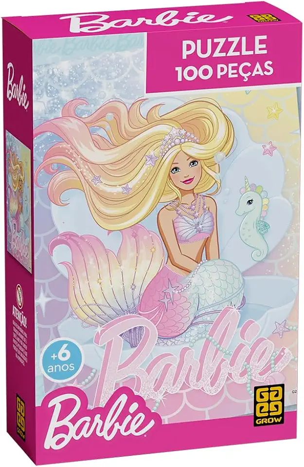 QUEBRA CABEÇA P100 BARBIE BRILHANTE