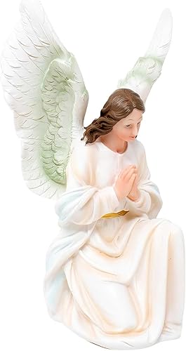 Miniatura 3 de DVDMATINEMOVIES - Estatua de resina de ángel de la guarda, varios tamaños, Ángel Custodio, decoración del hogar, eventos, iglesia, regalo católico,