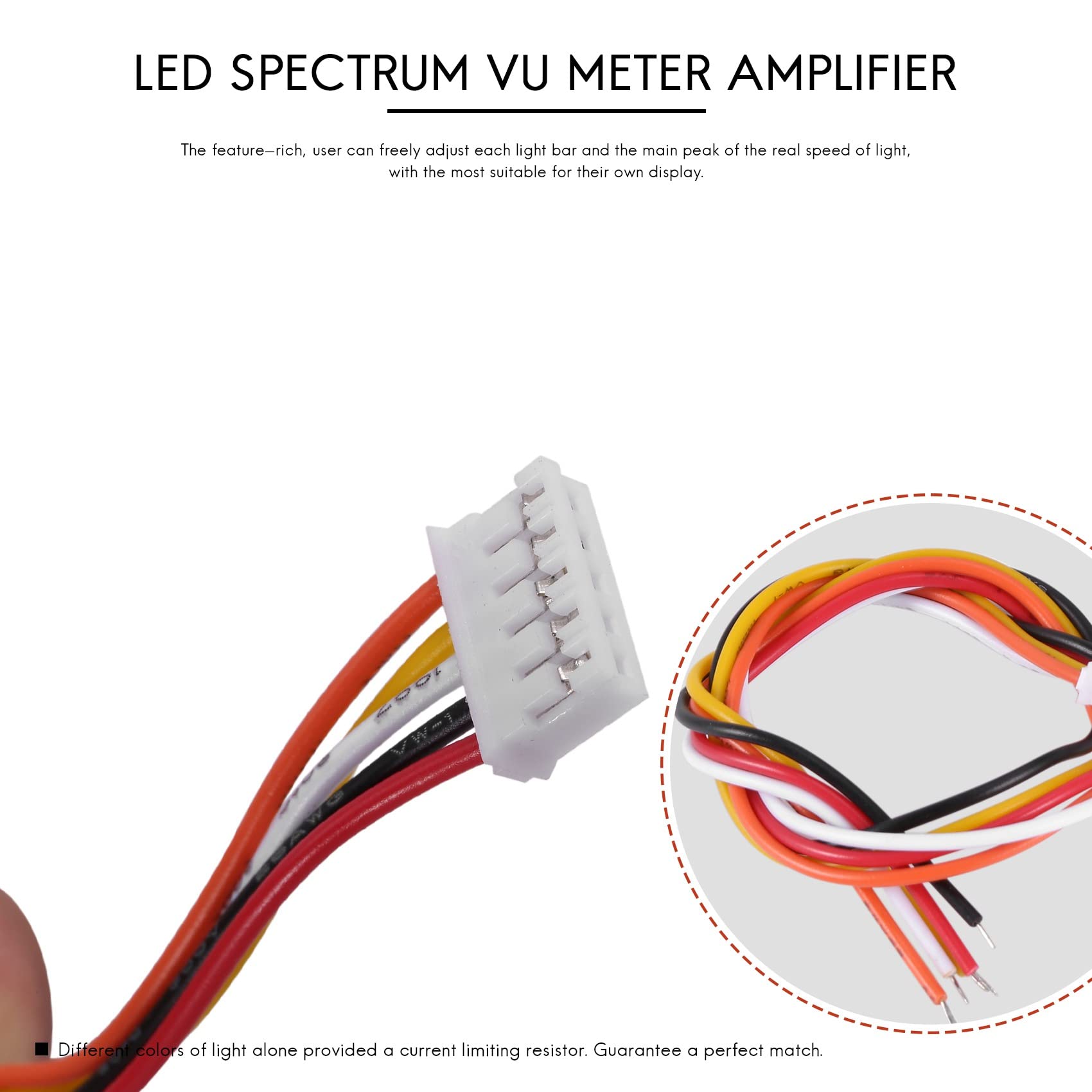 Amazon | Gkikirty デュアル12音楽レベルインジケーター、LED